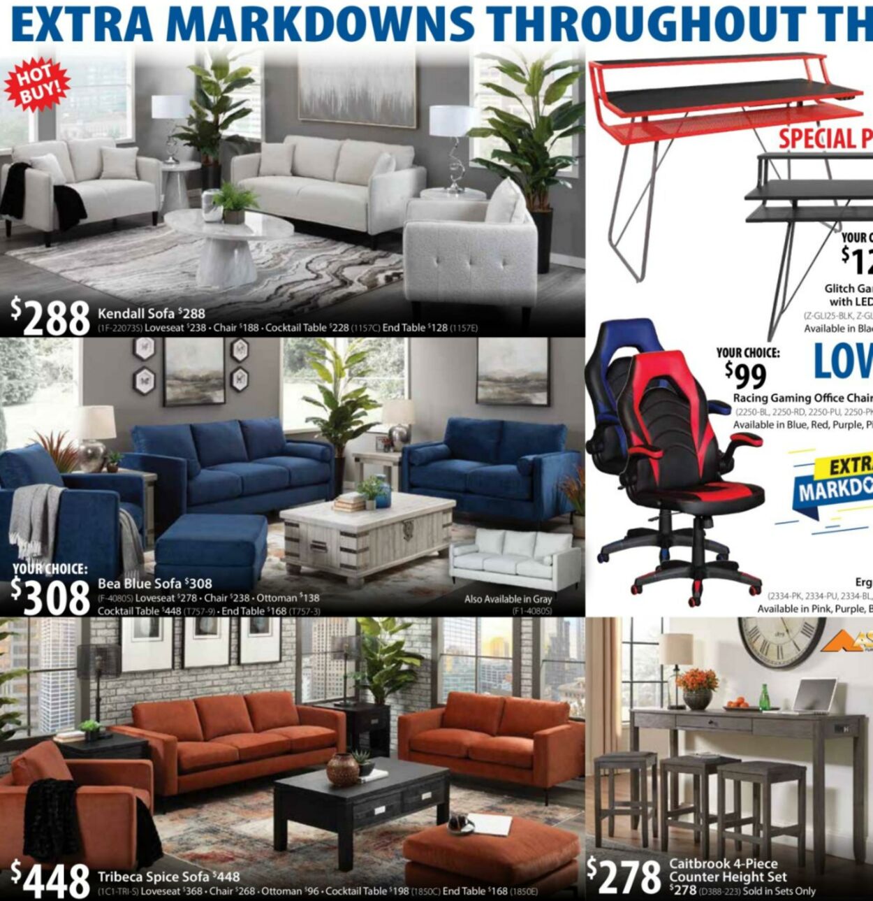 American Furniture Warehouse Ad from 02/25/2024