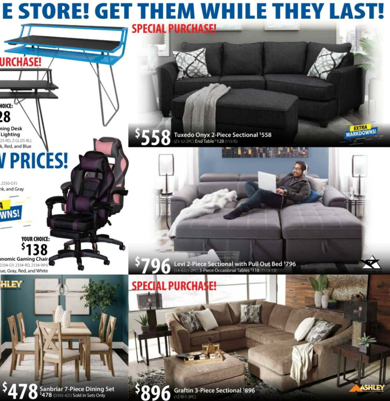 American Furniture Warehouse Ad from 02/25/2024