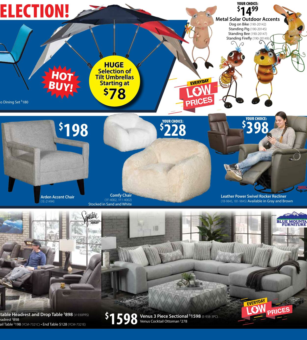 American Furniture Warehouse Ad from 05/05/2024