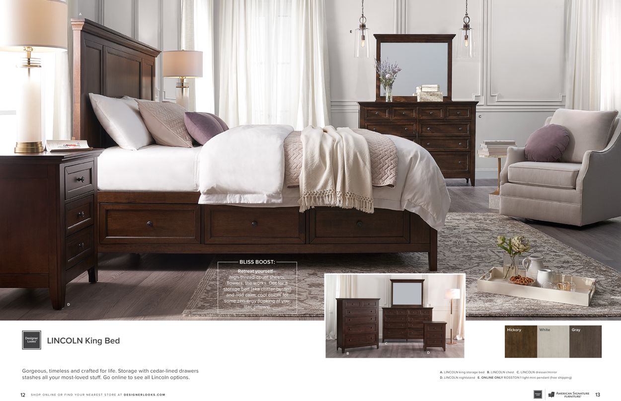 American Signature Furniture Ad from 03/01/2022