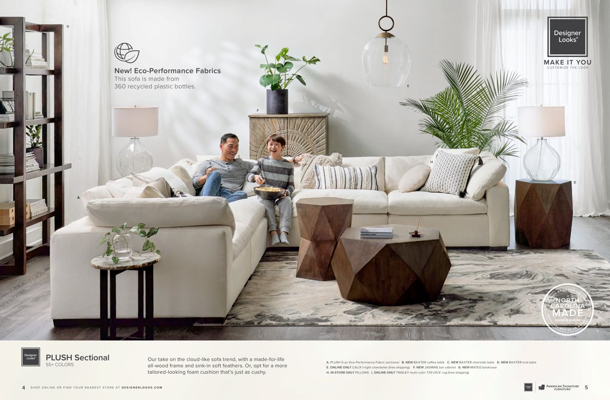 American Signature Furniture Ad from 05/04/2022