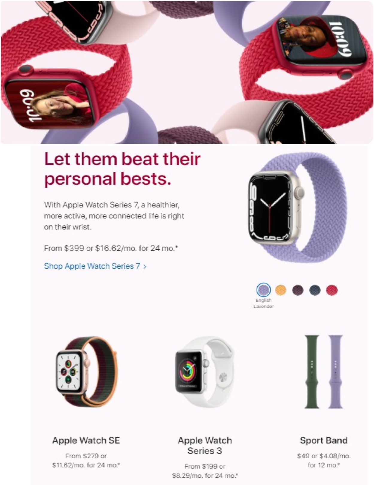 Apple Ad from 11/17/2021