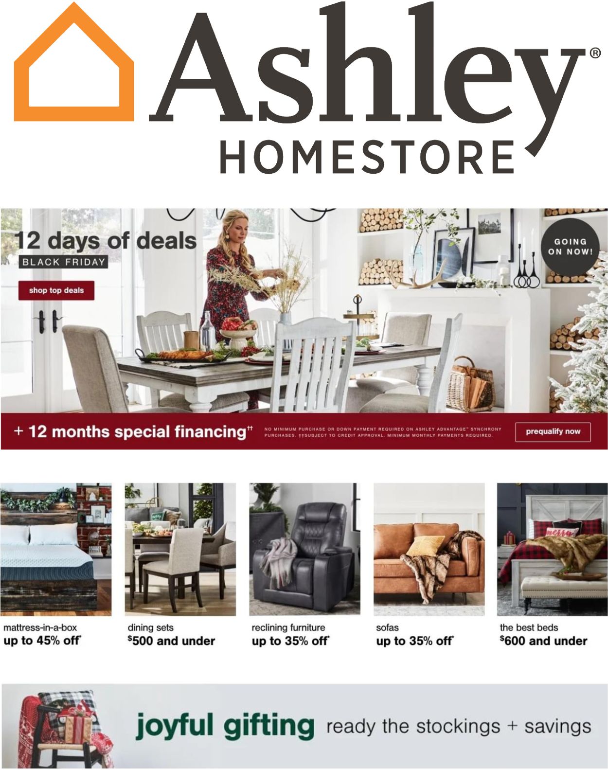 Ashley Furniture Ad from 11/08/2021