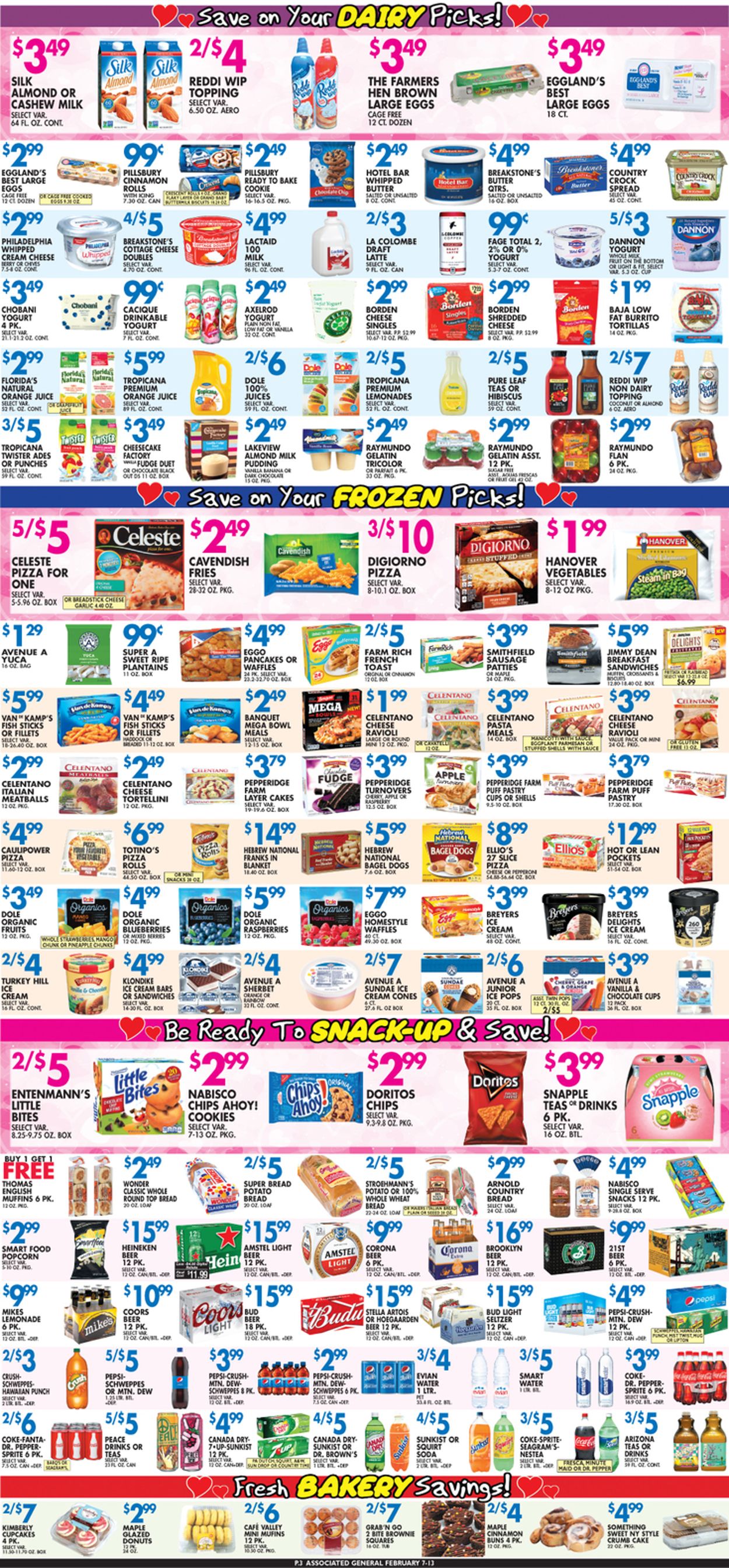 Associated Supermarkets Ad from 02/07/2020