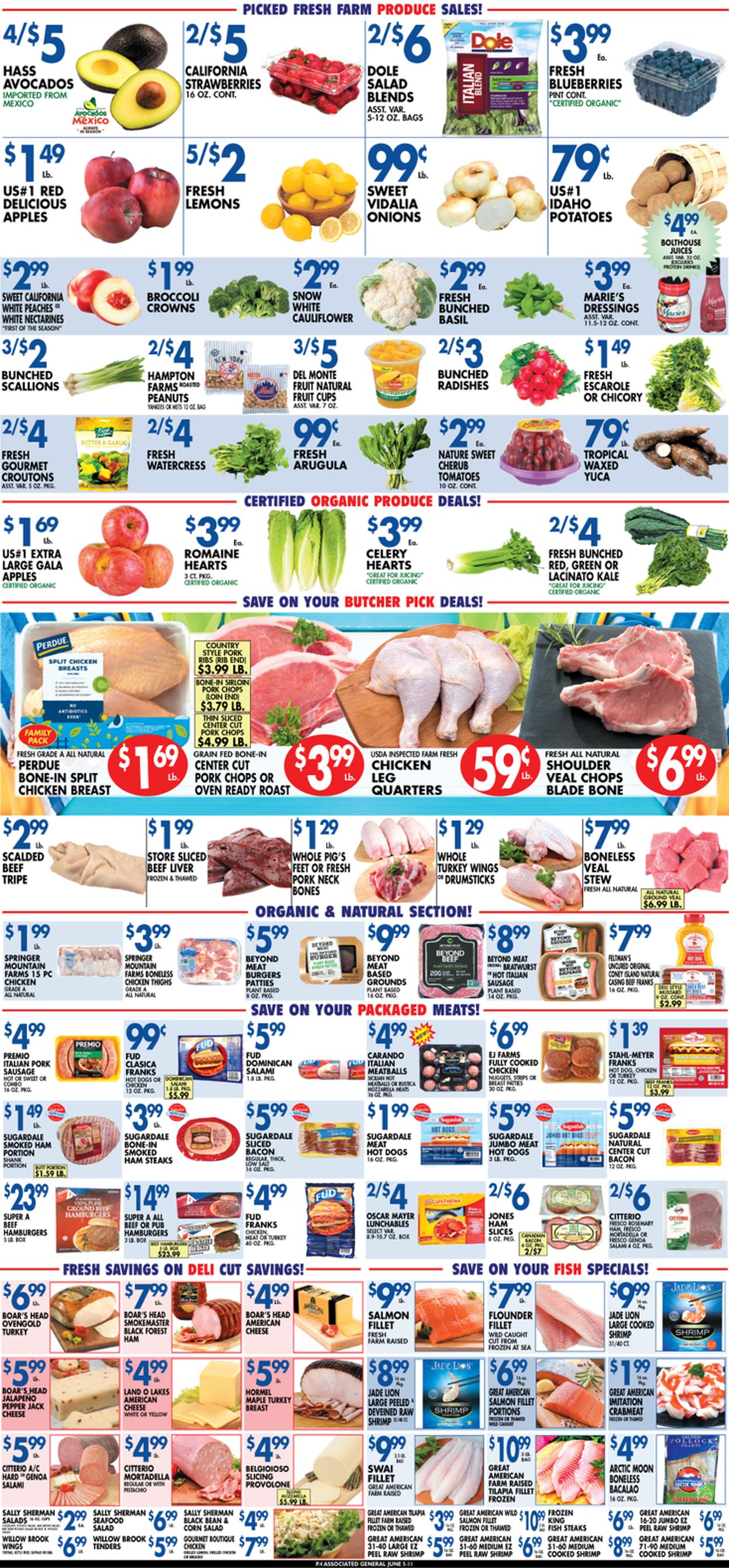 Associated Supermarkets Ad from 06/05/2020