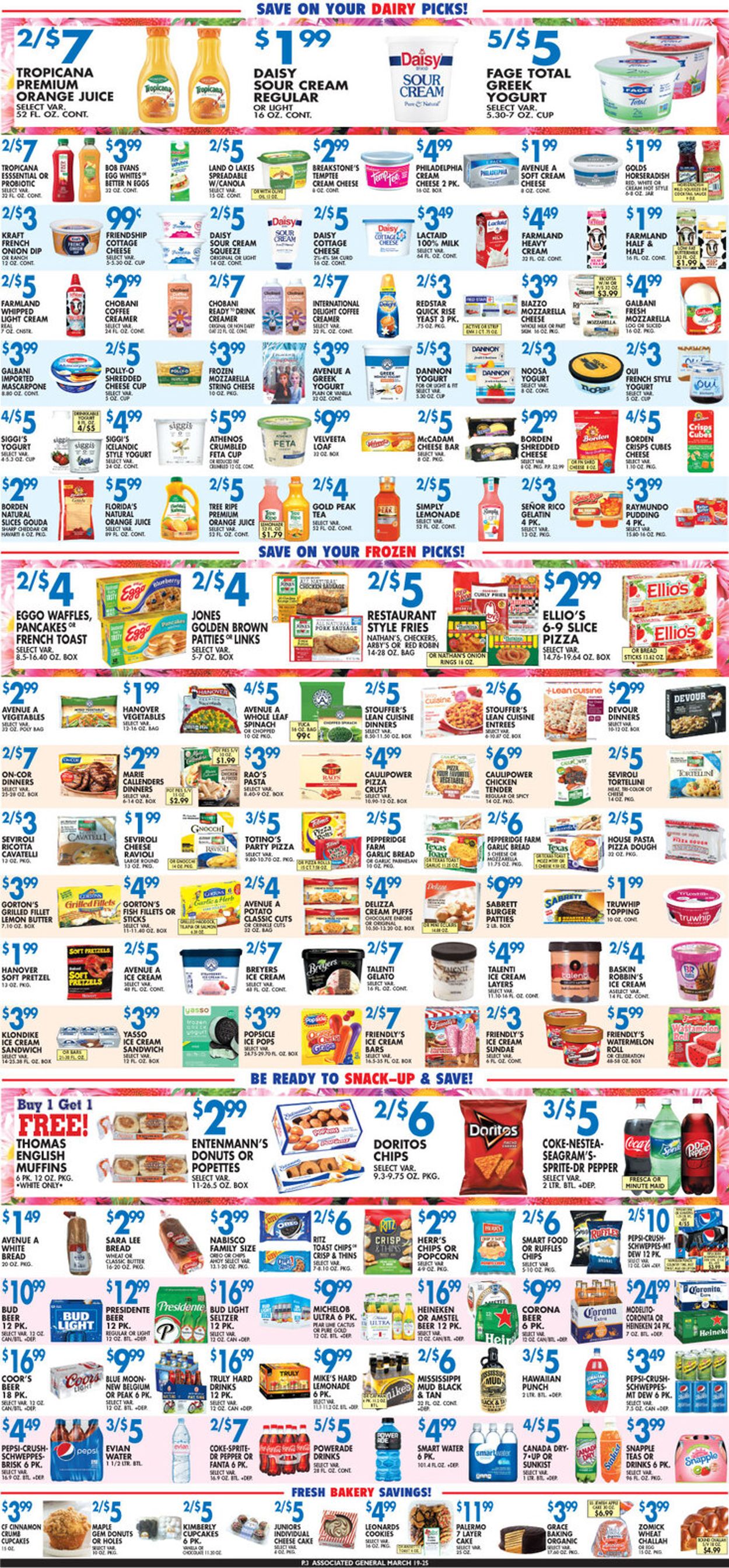 Associated Supermarkets Ad from 03/19/2021