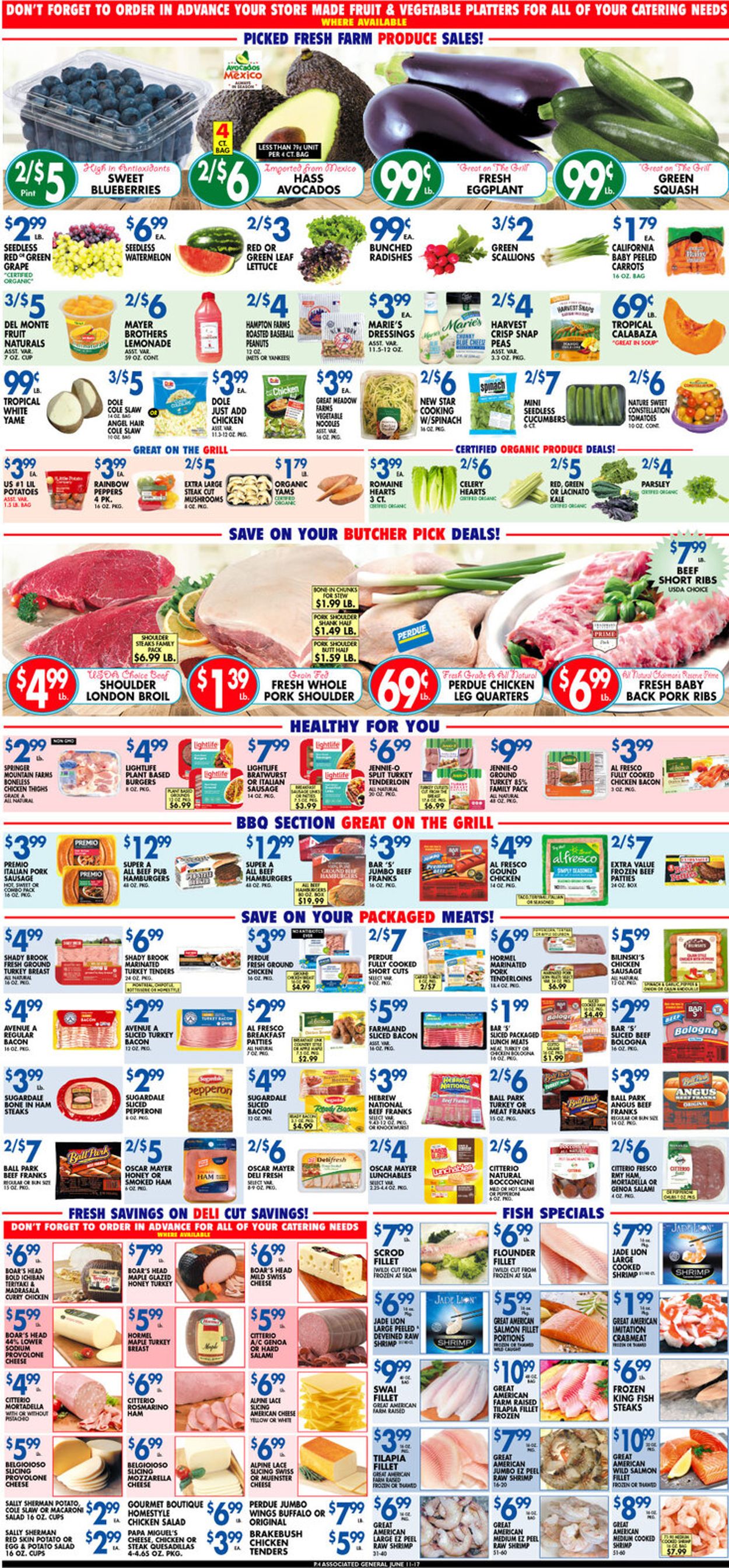 Associated Supermarkets Ad from 06/11/2021
