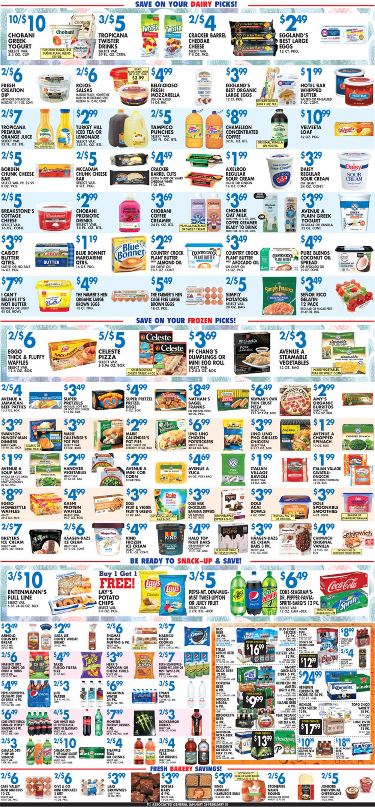 Associated Supermarkets Ad from 01/28/2022