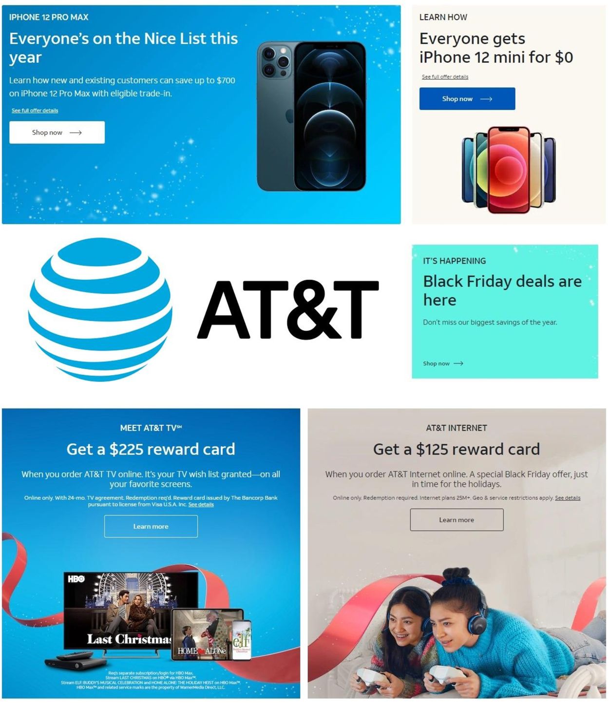AT&T Ad from 11/27/2020