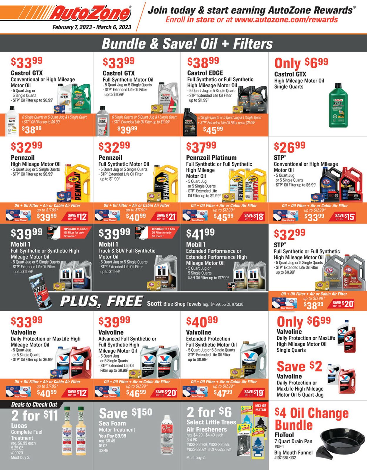 Autozone Ad from 02/07/2023