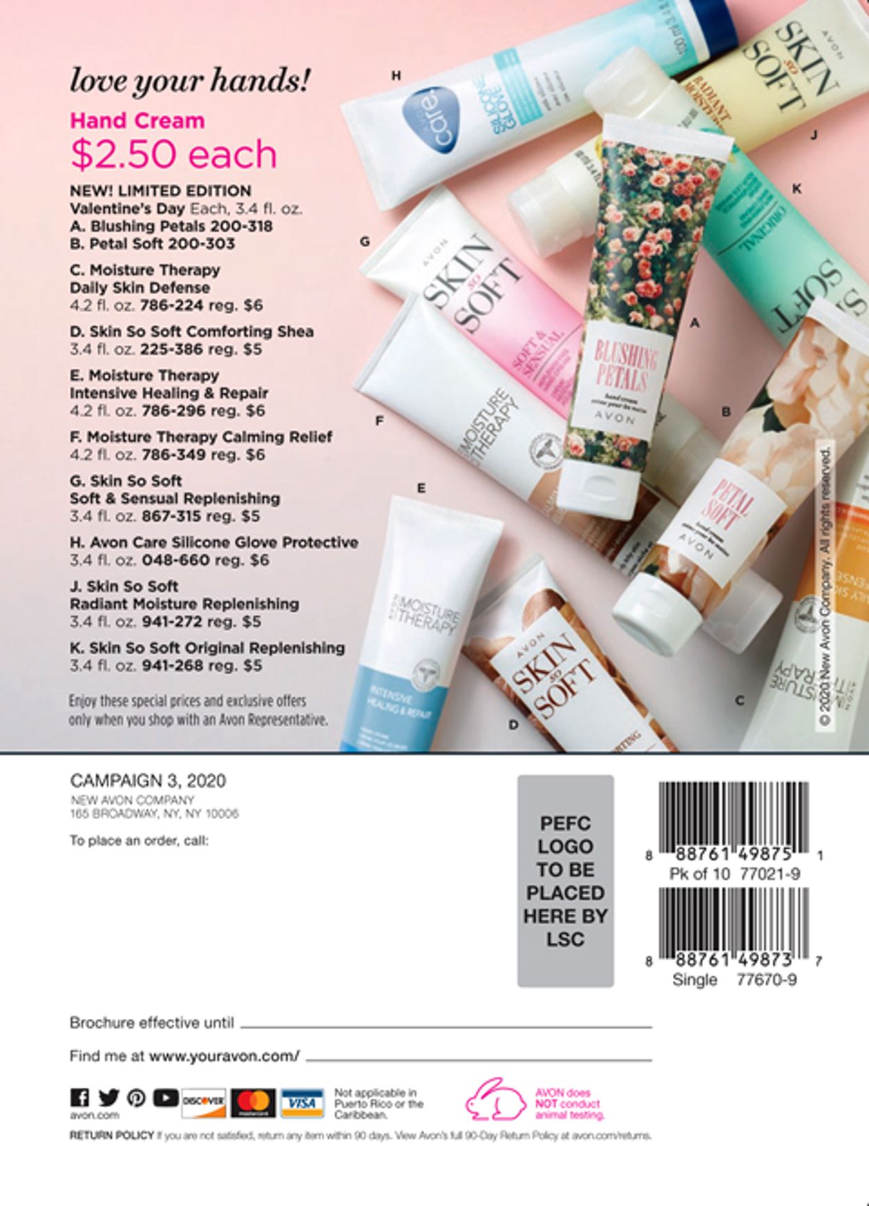 Avon Ad from 01/07/2020