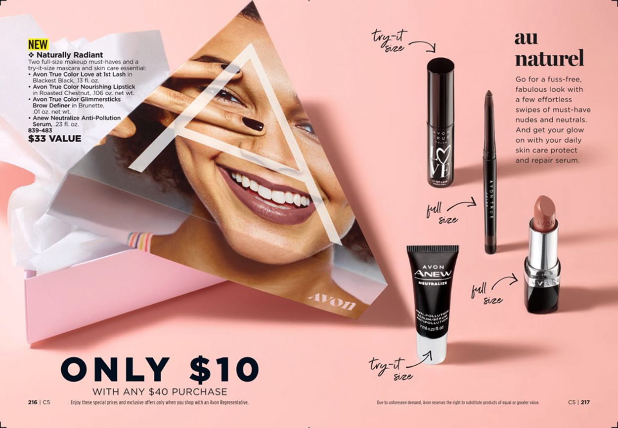 Avon Ad from 02/04/2020