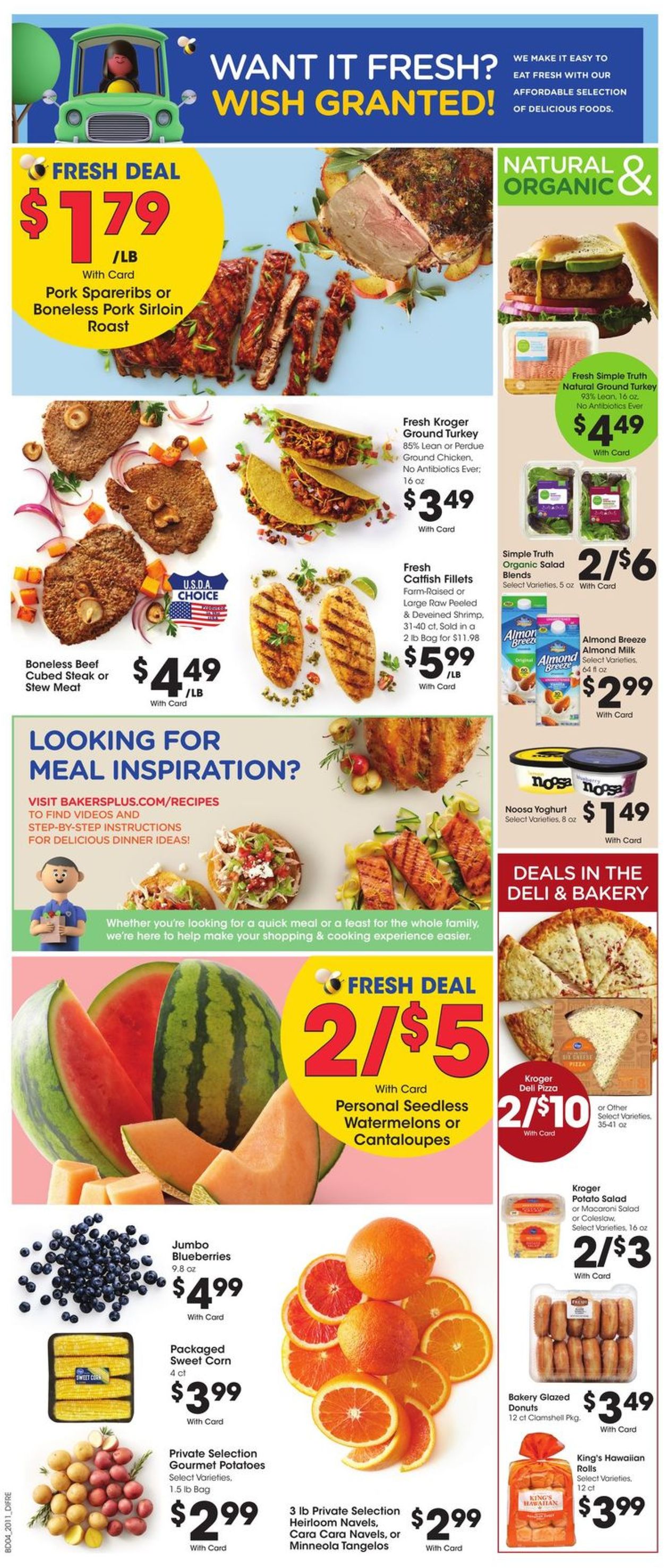 Baker's Ad from 04/15/2020