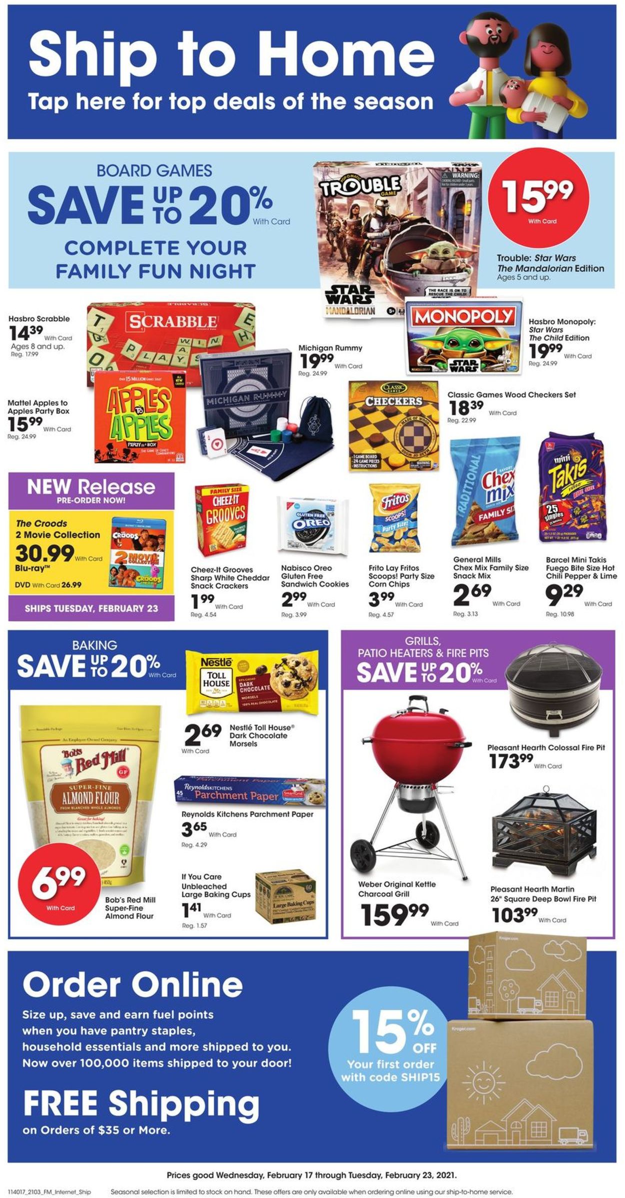 Baker's Ad from 02/17/2021