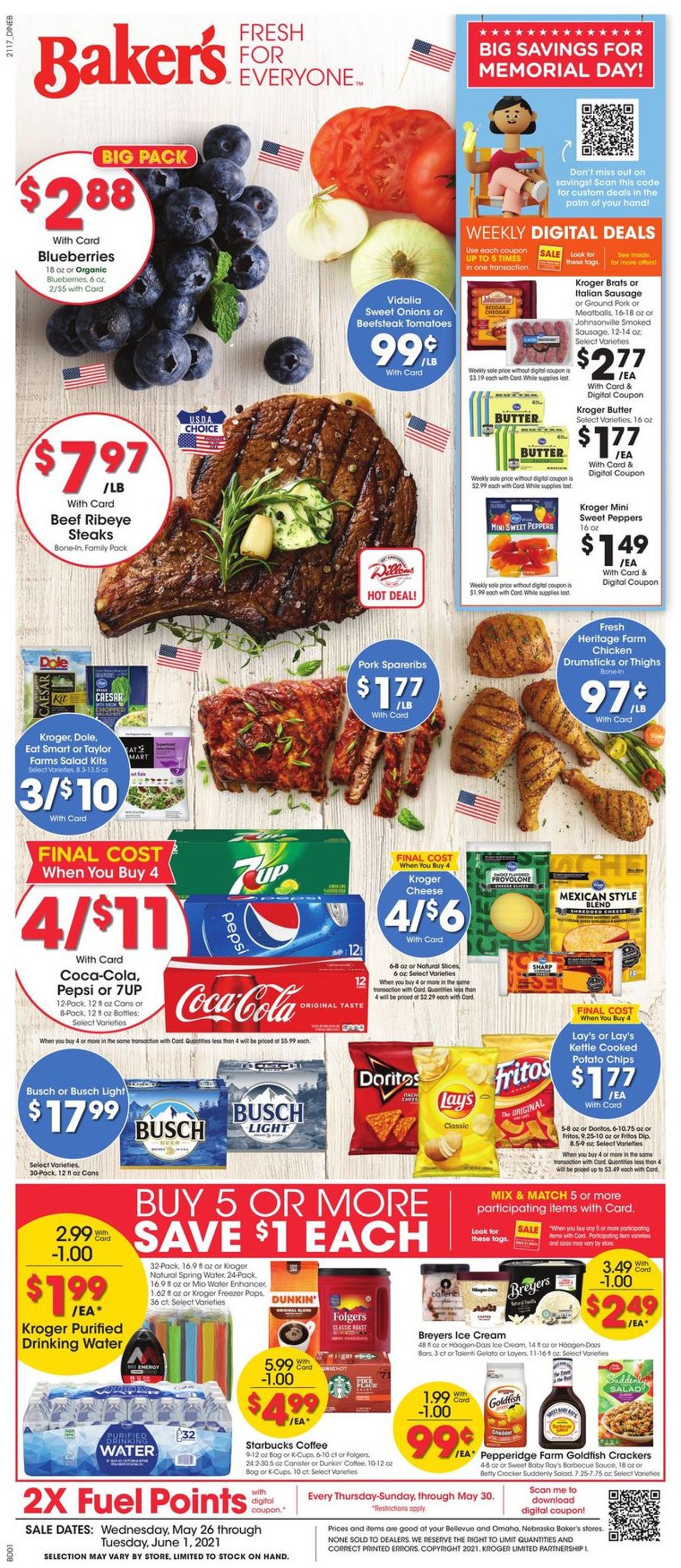 Baker's Ad from 05/26/2021