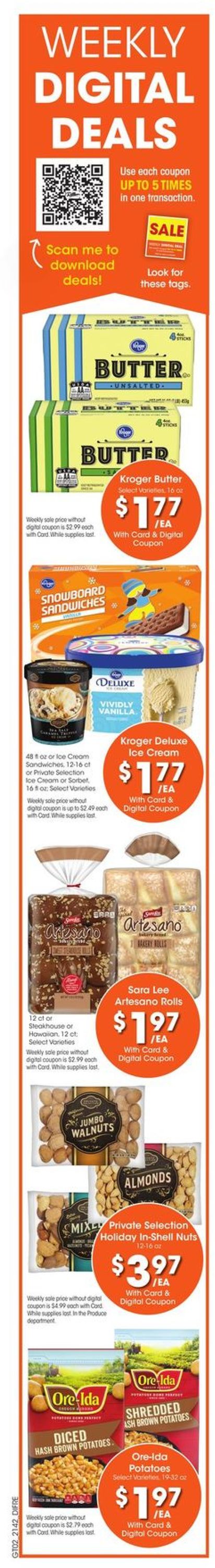 Baker's Ad from 11/17/2021