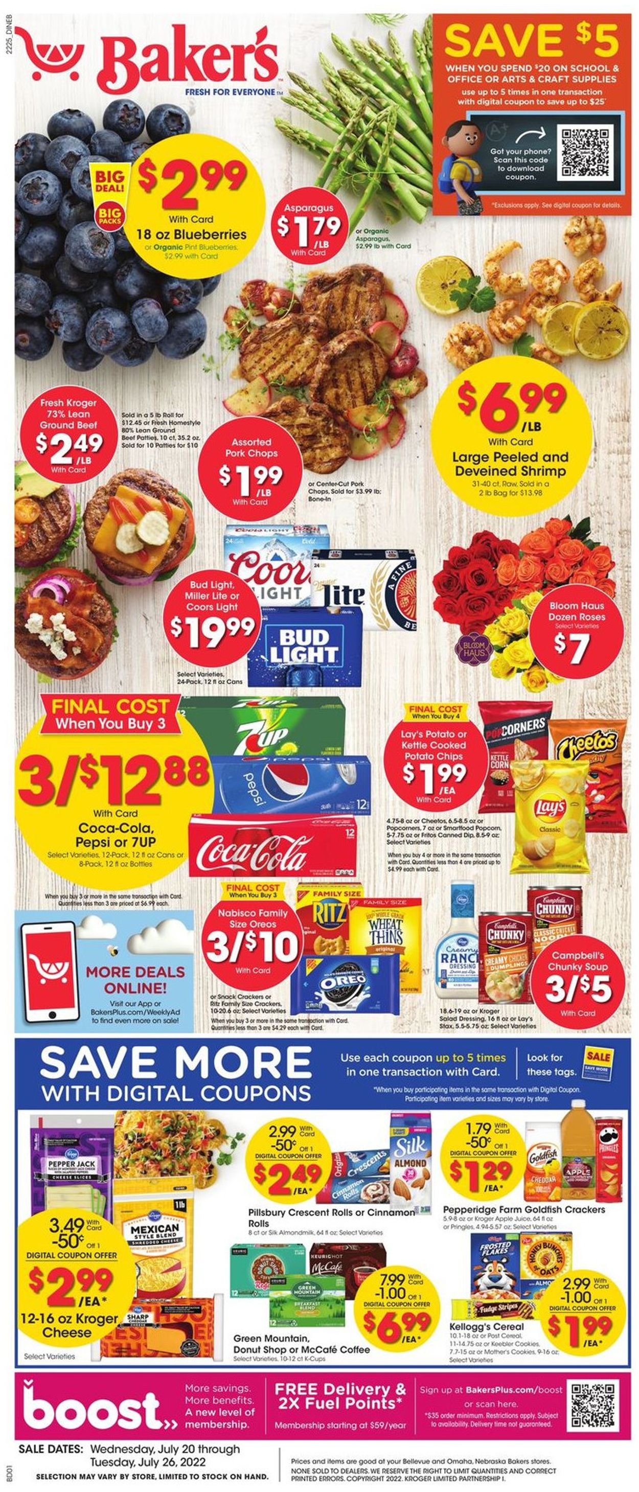 Baker's Ad from 07/20/2022