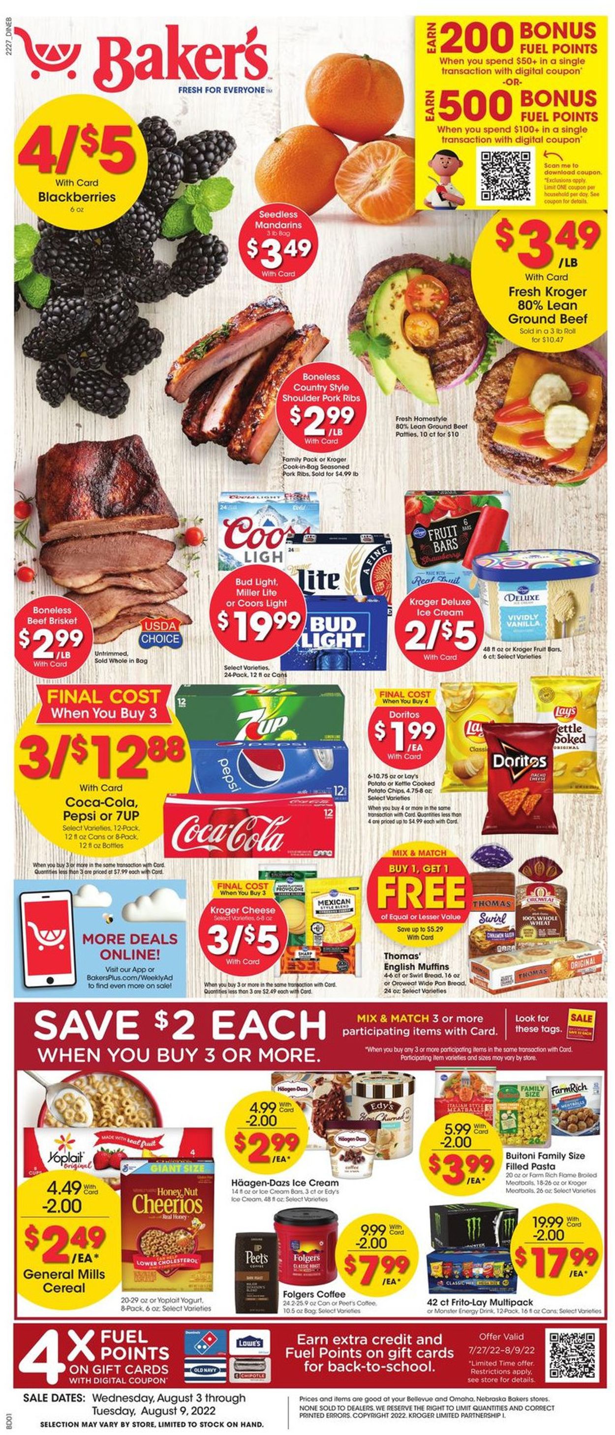 Baker's Ad from 07/27/2022