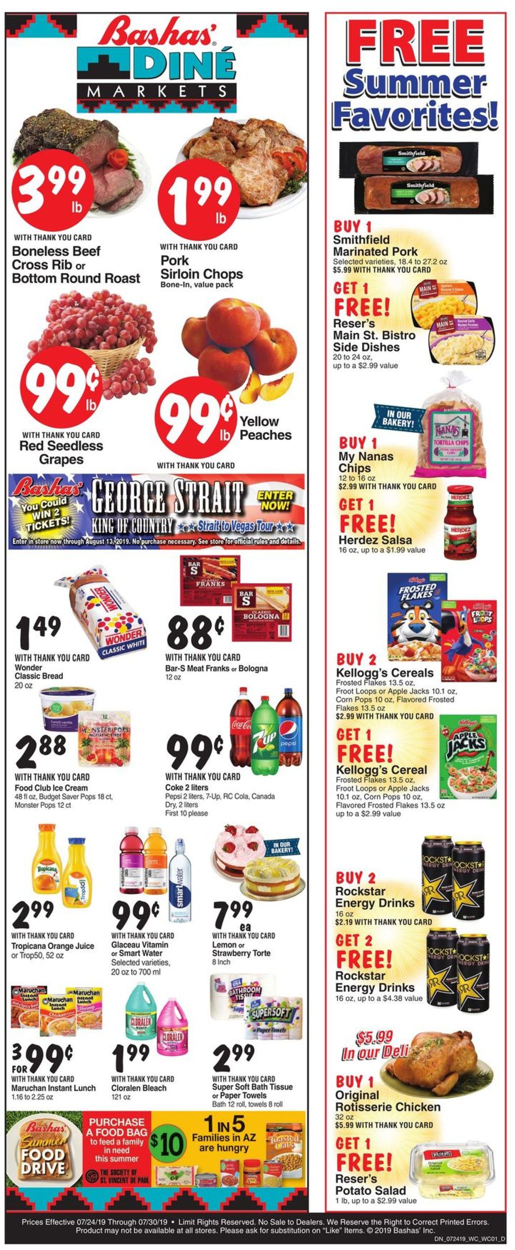 Bashas Ad from 07/24/2019
