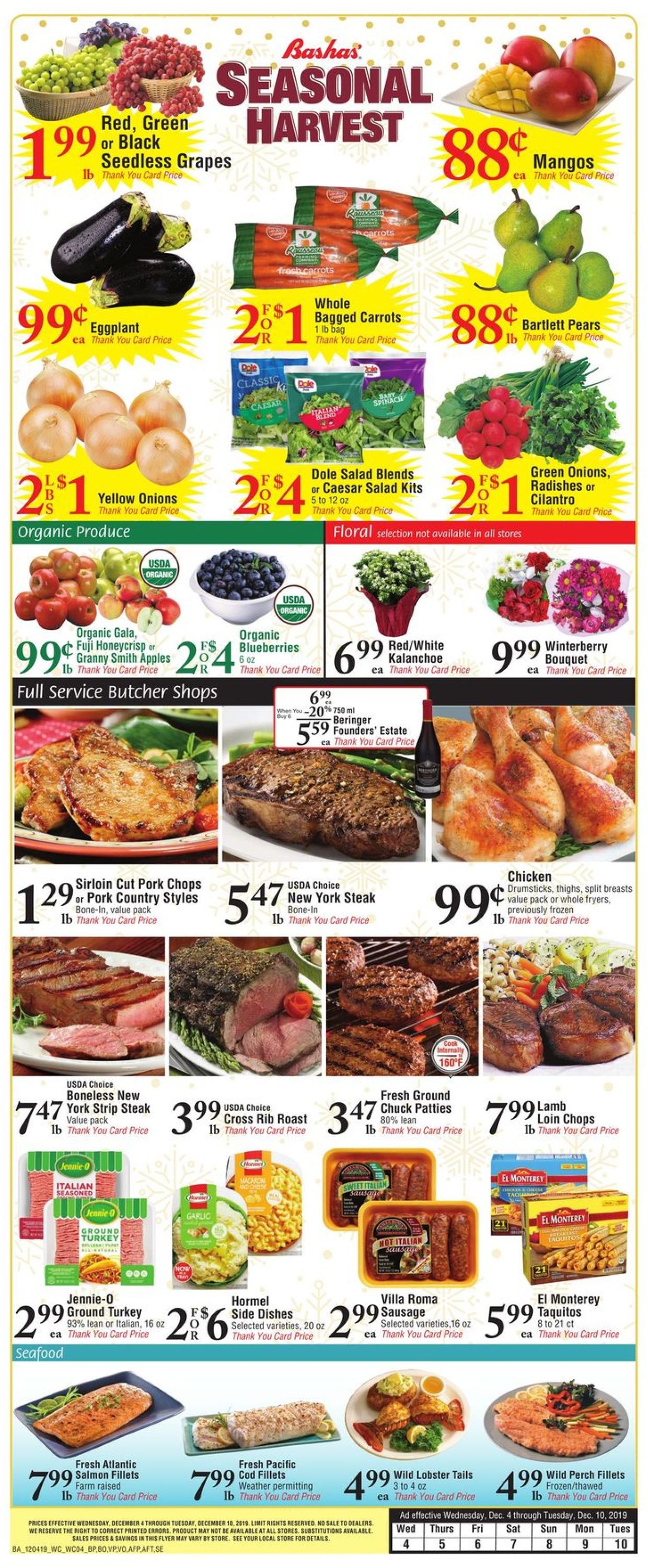 Bashas Ad from 12/04/2019