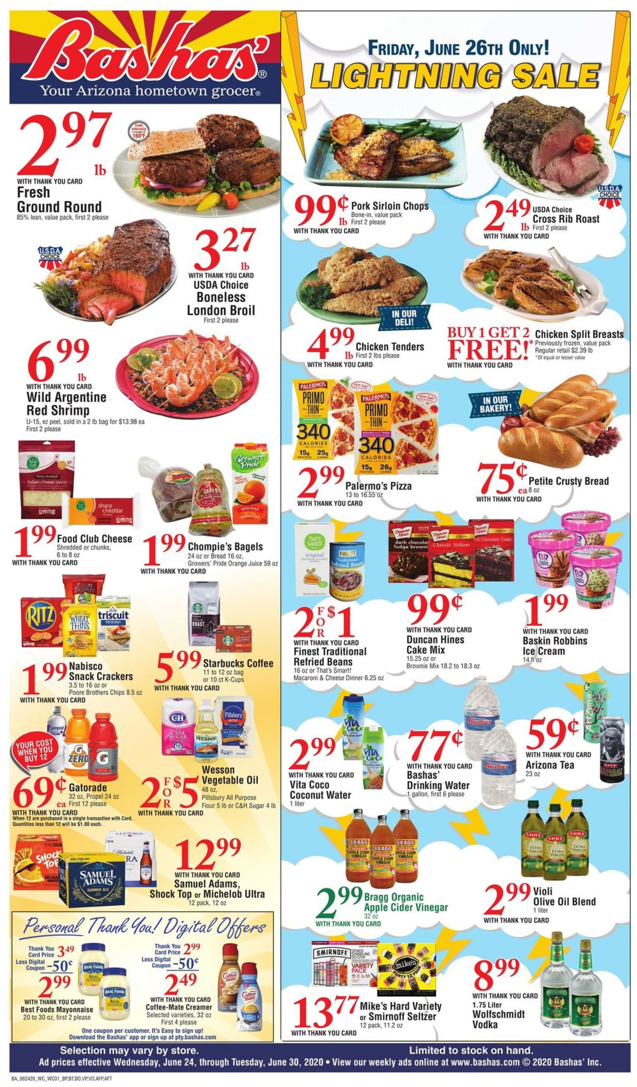 Bashas Ad from 06/24/2020