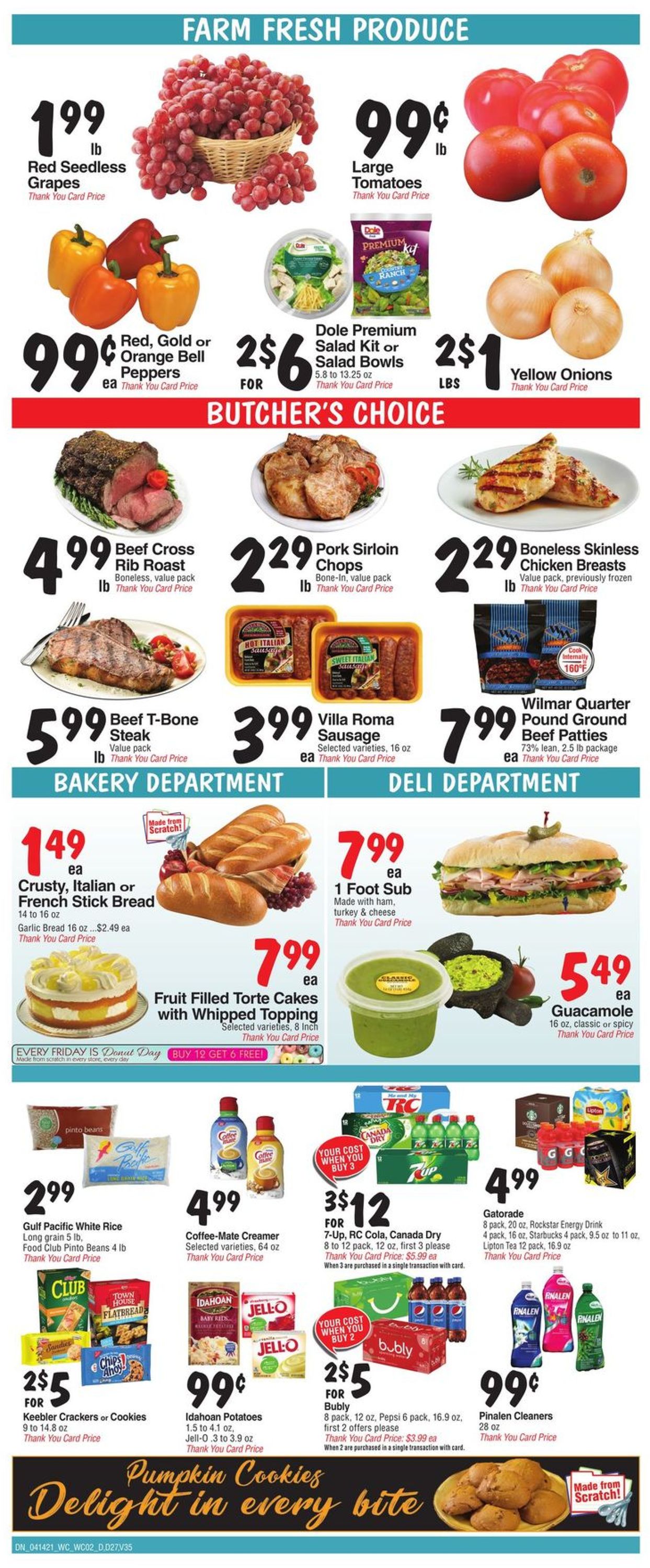Bashas Ad from 04/14/2021