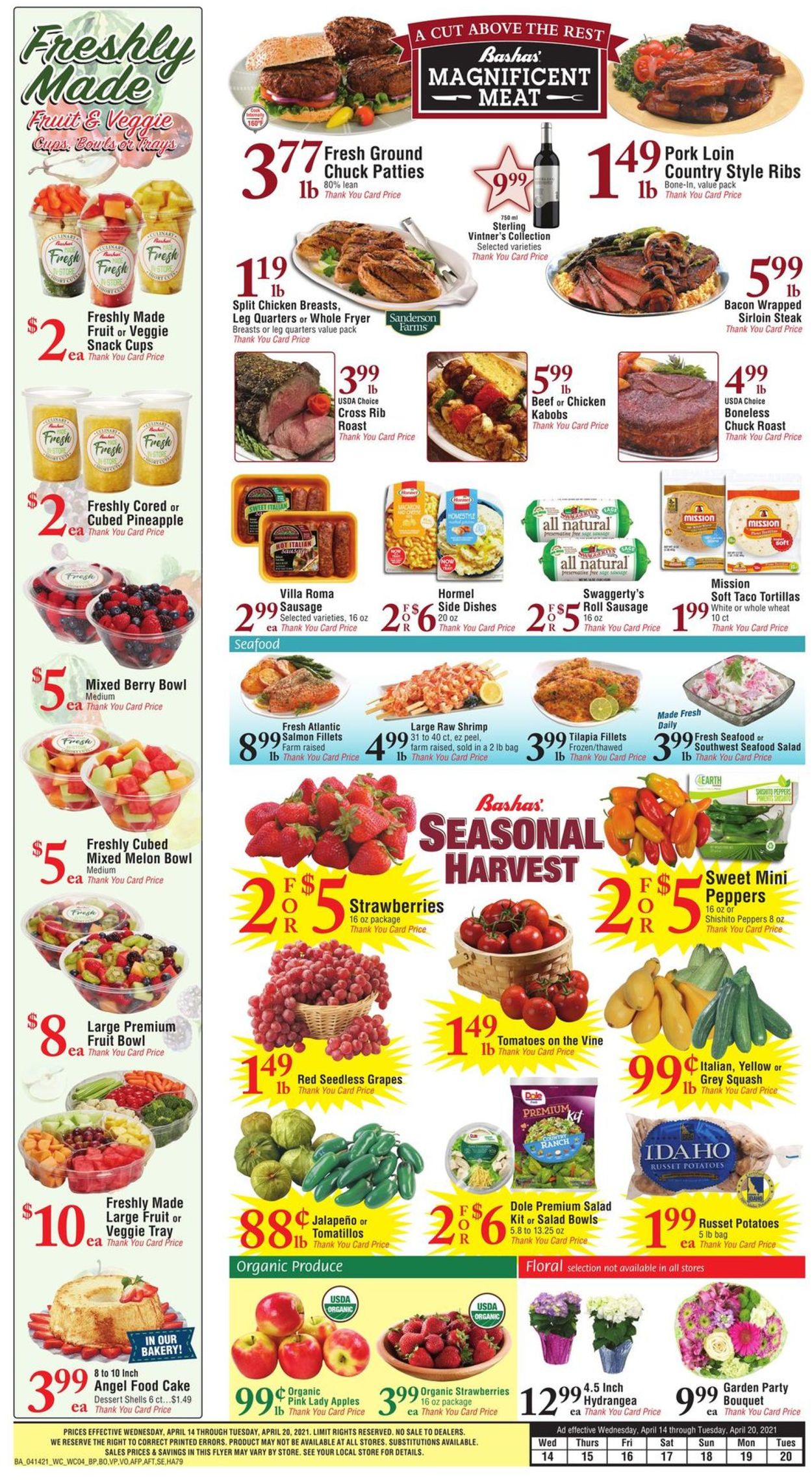 Bashas Ad from 04/14/2021