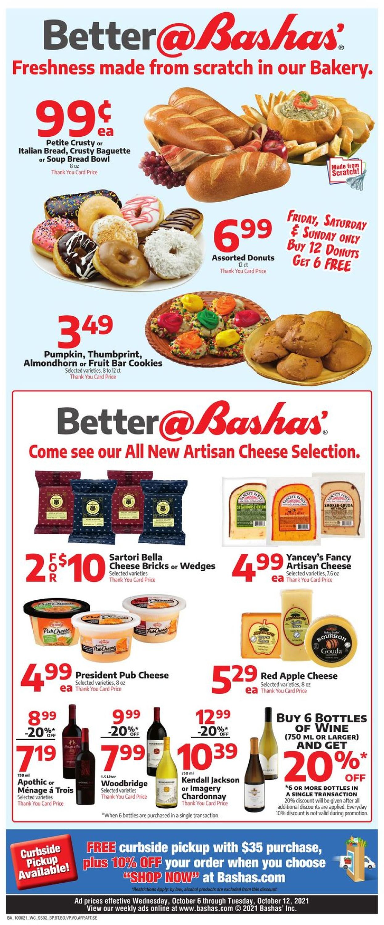 Bashas Ad from 10/06/2021