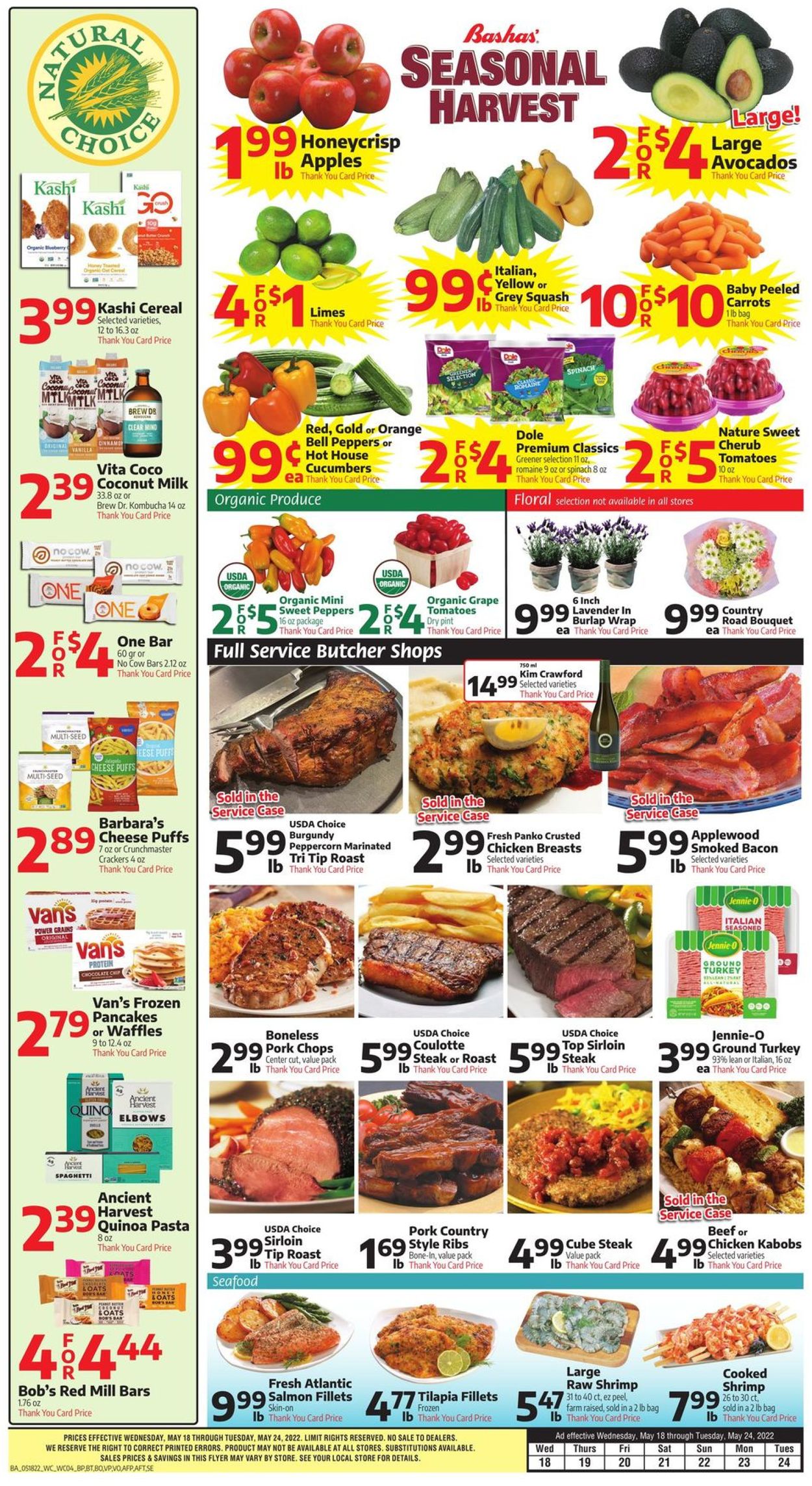 Bashas Ad from 05/18/2022