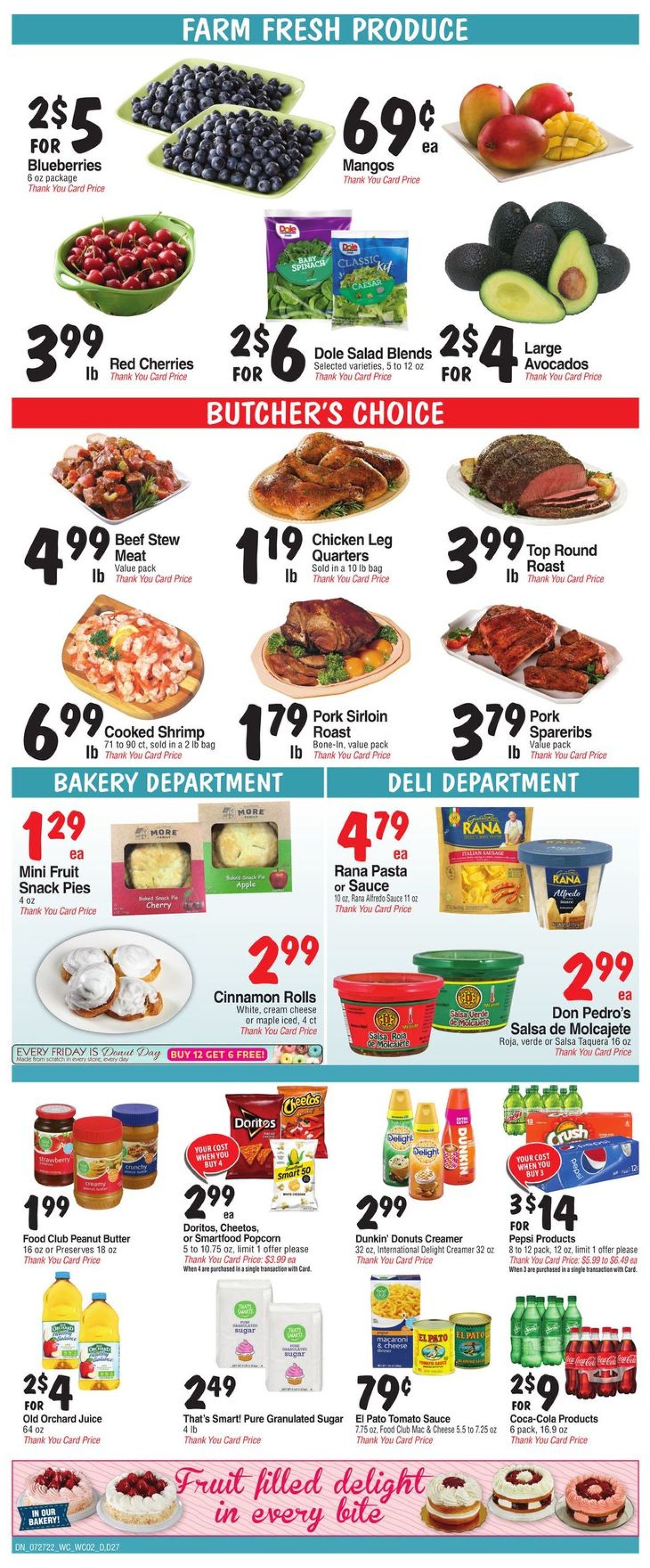 Bashas Ad from 07/27/2022