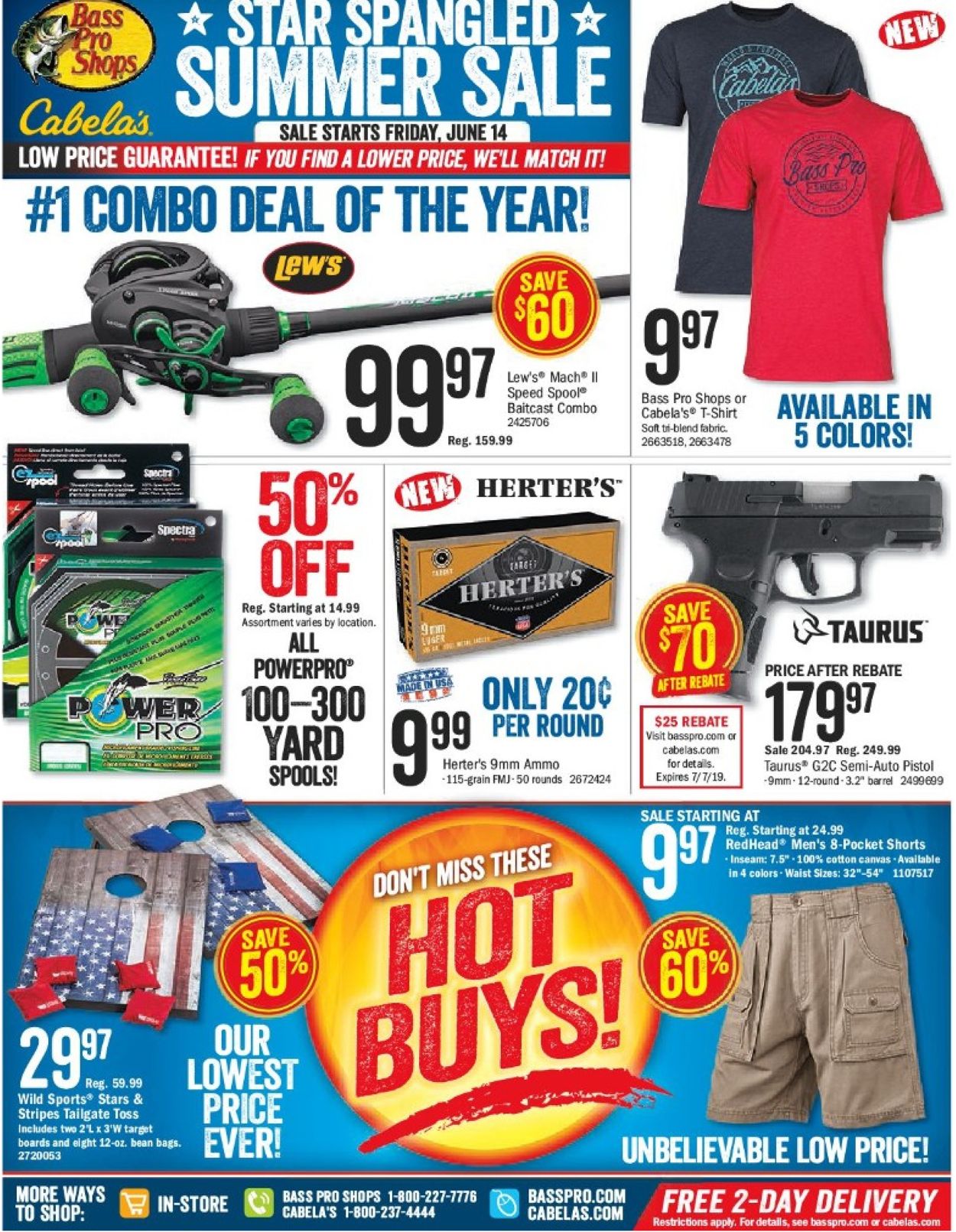 Bass Pro Ad from 06/14/2019