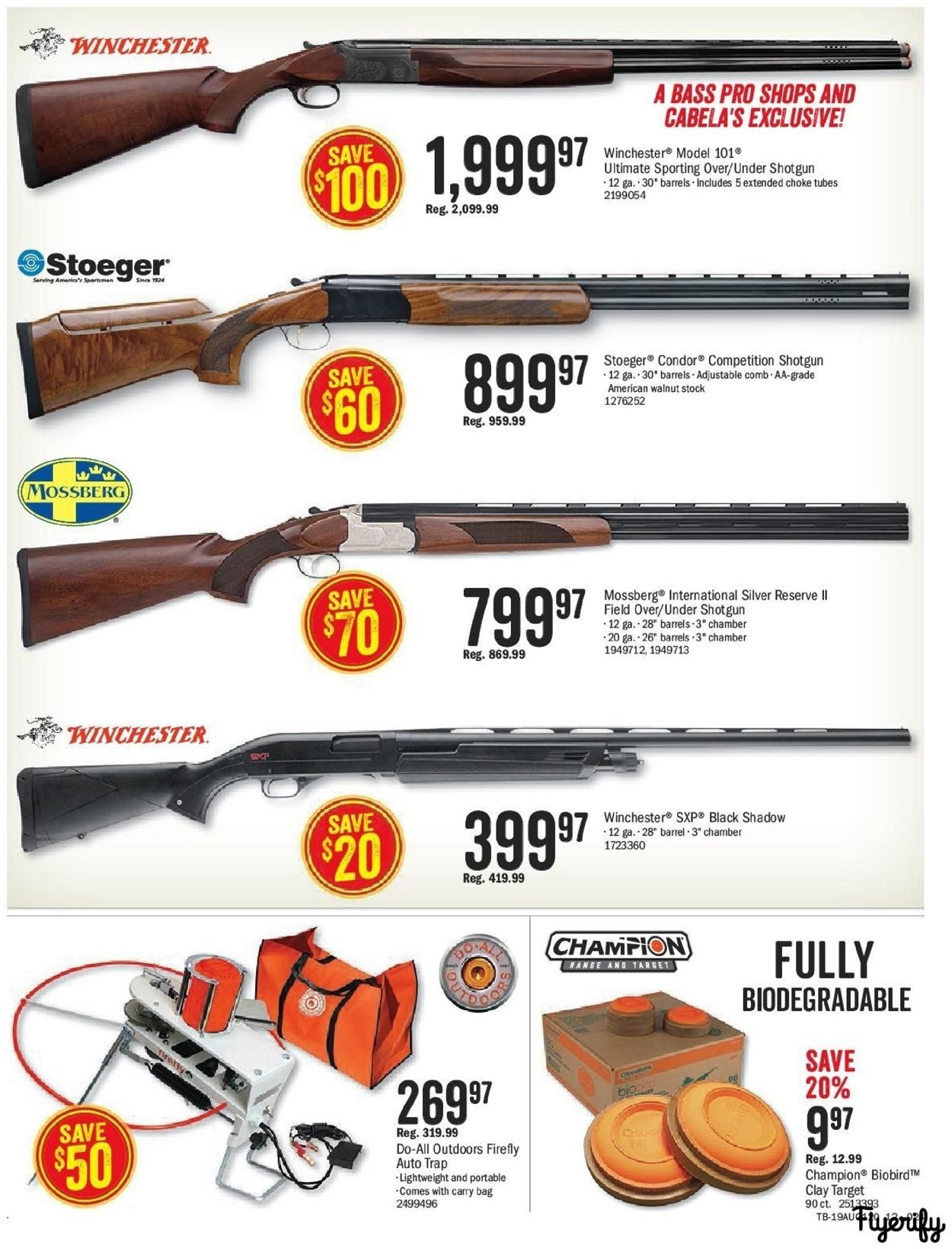 Bass Pro Ad from 07/26/2019