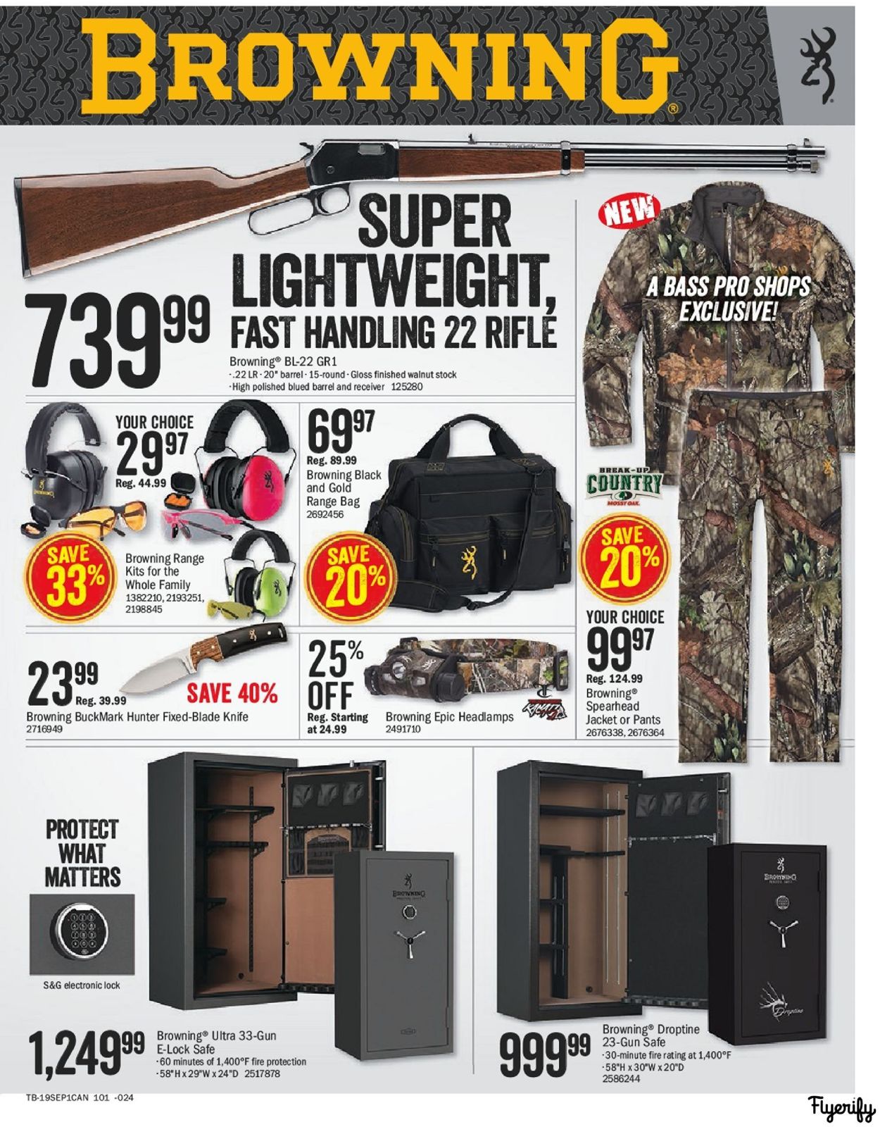 Bass Pro Ad from 08/26/2019