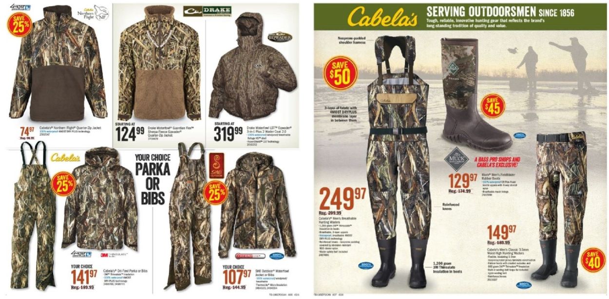 Bass Pro Ad from 09/05/2019