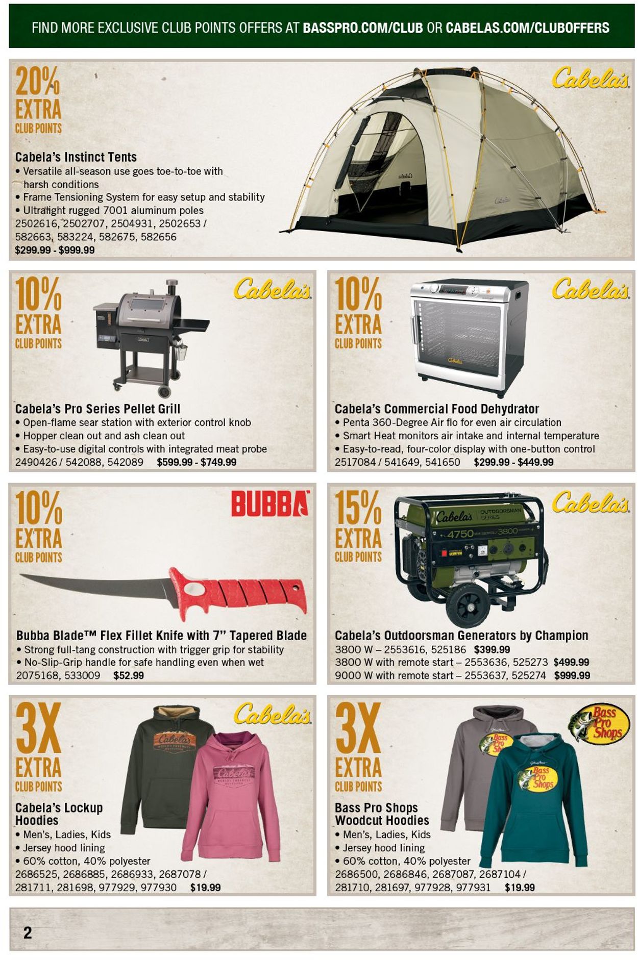 Bass Pro Ad from 10/01/2019