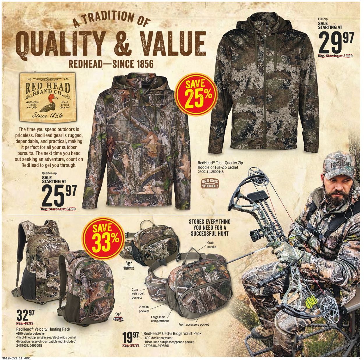 Bass Pro Ad from 10/31/2019