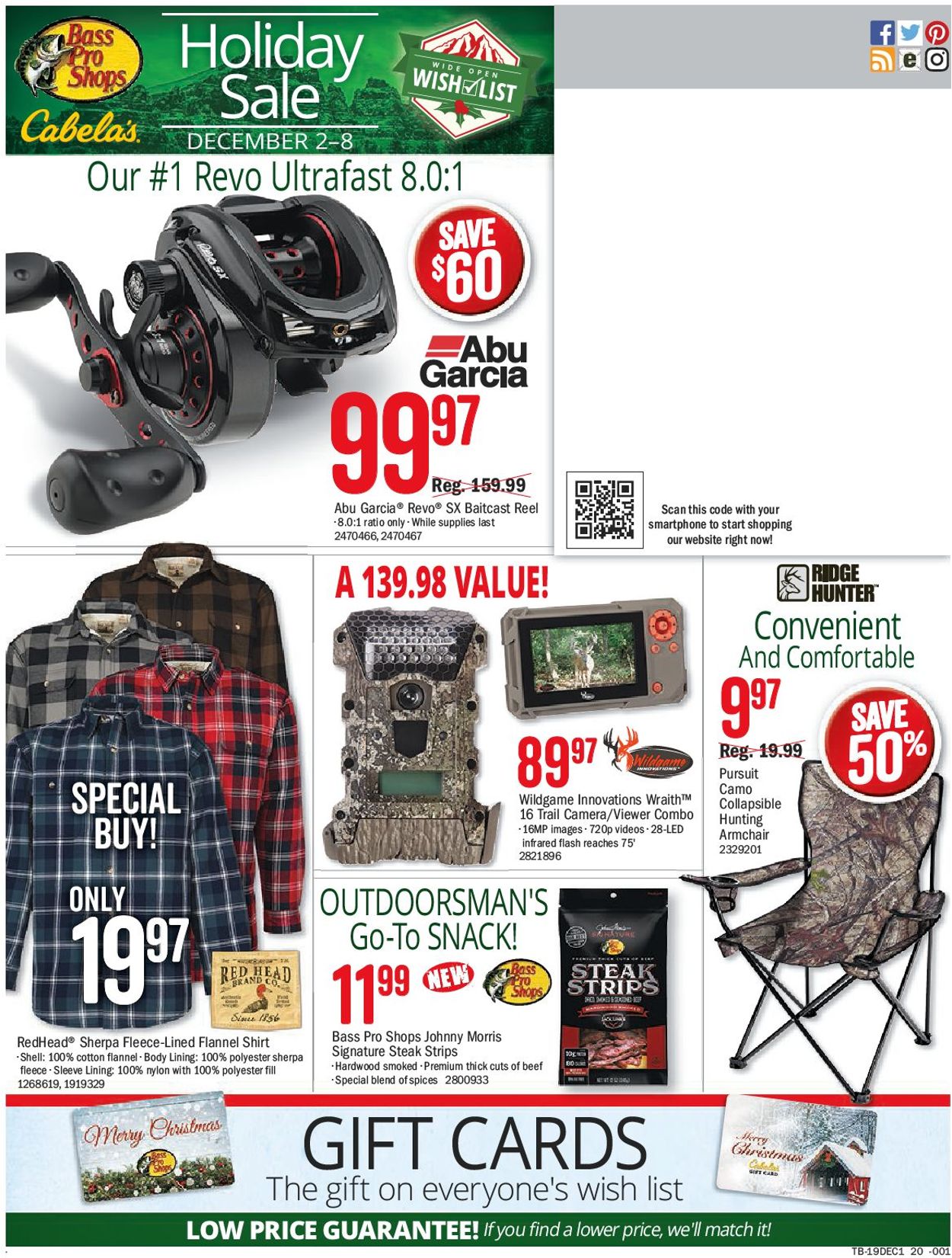 Bass Pro Ad from 12/02/2019