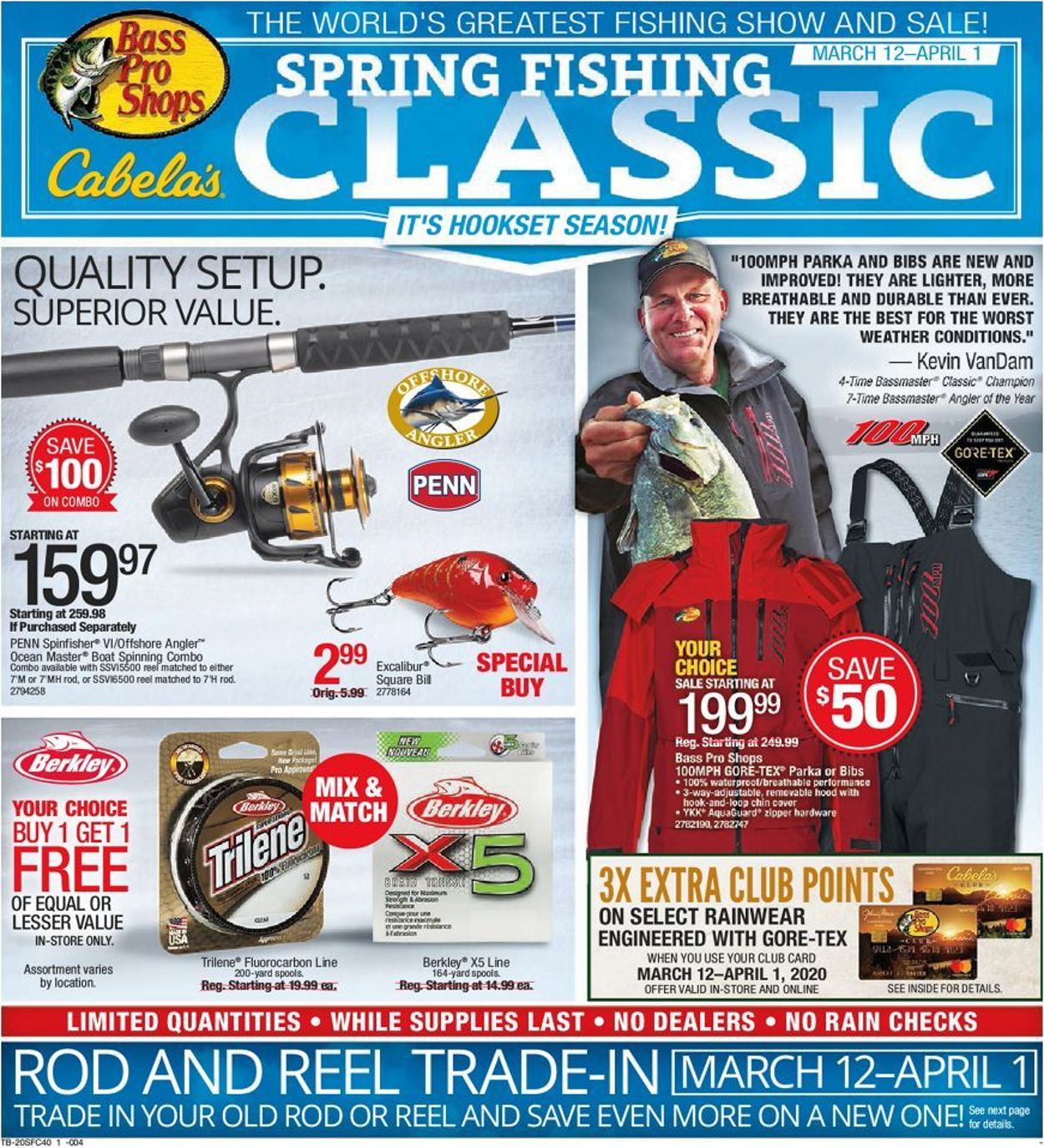 Bass Pro Ad from 03/12/2020