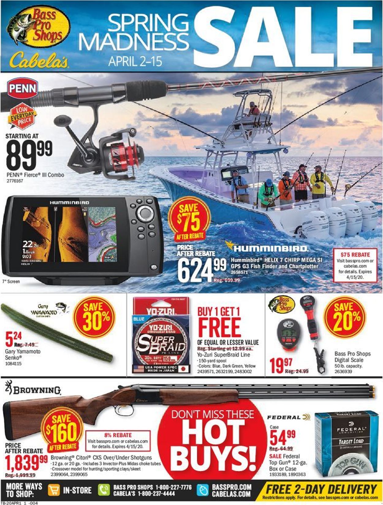 Bass Pro Ad from 04/02/2020