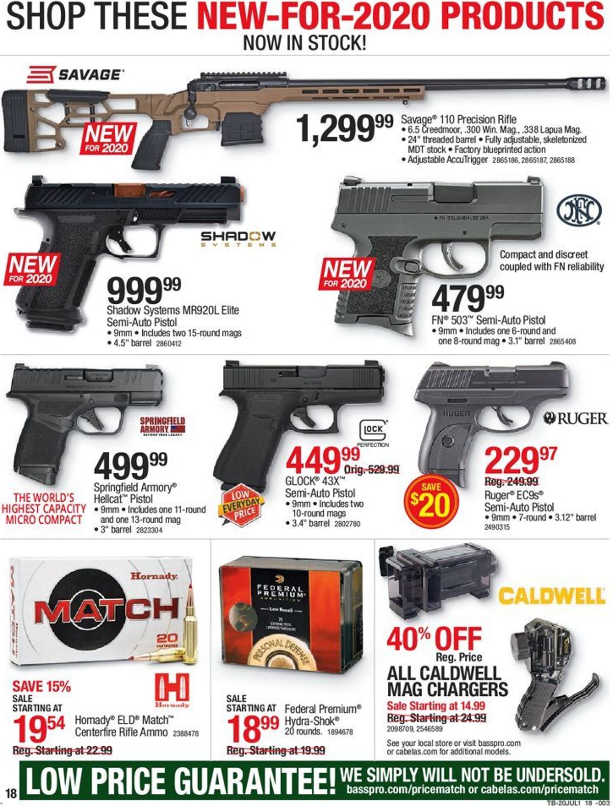 Bass Pro Ad from 06/25/2020