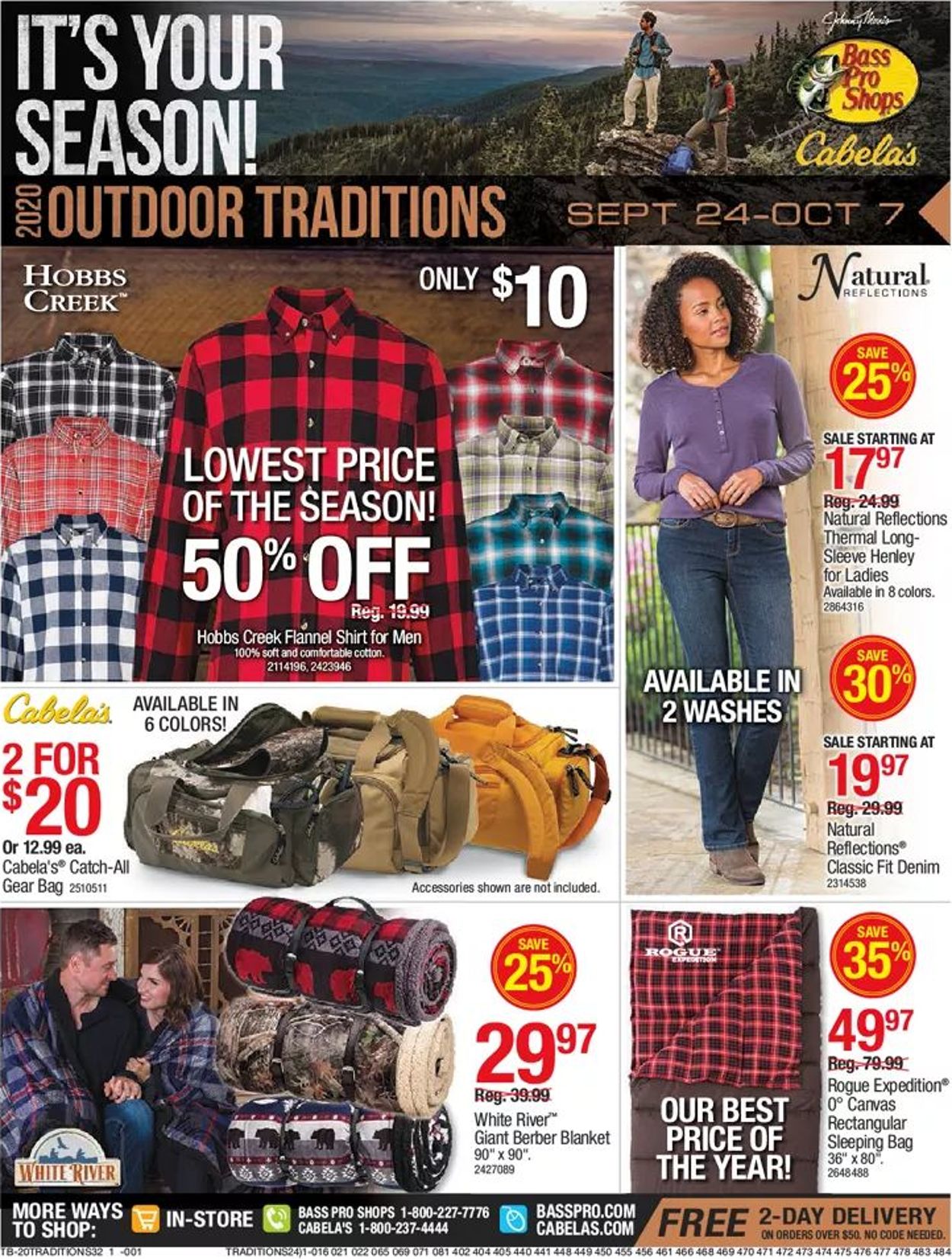 Bass Pro Ad from 09/24/2020