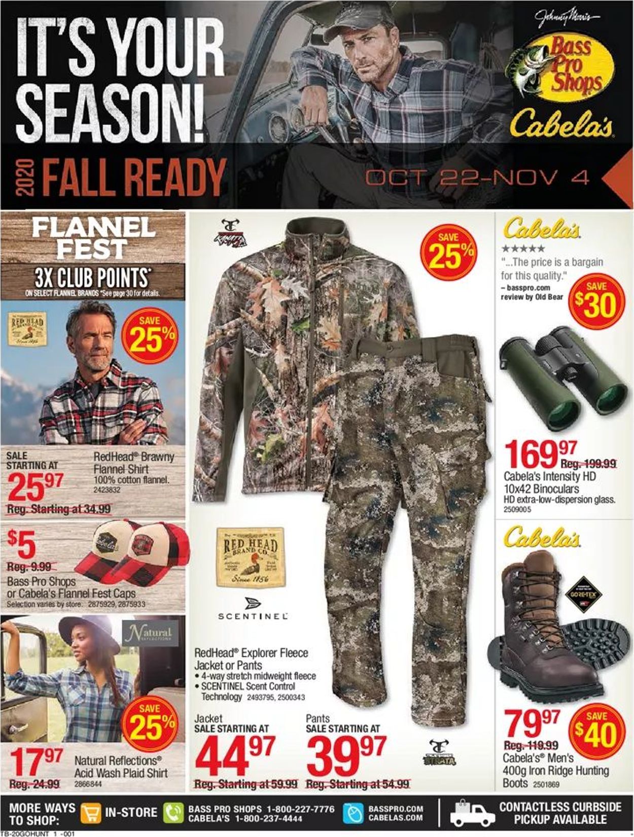 Bass Pro Ad from 10/22/2020