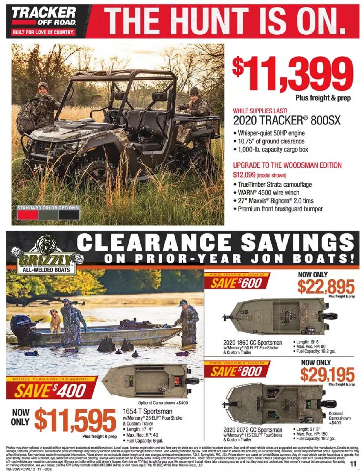 Bass Pro Ad from 11/19/2020