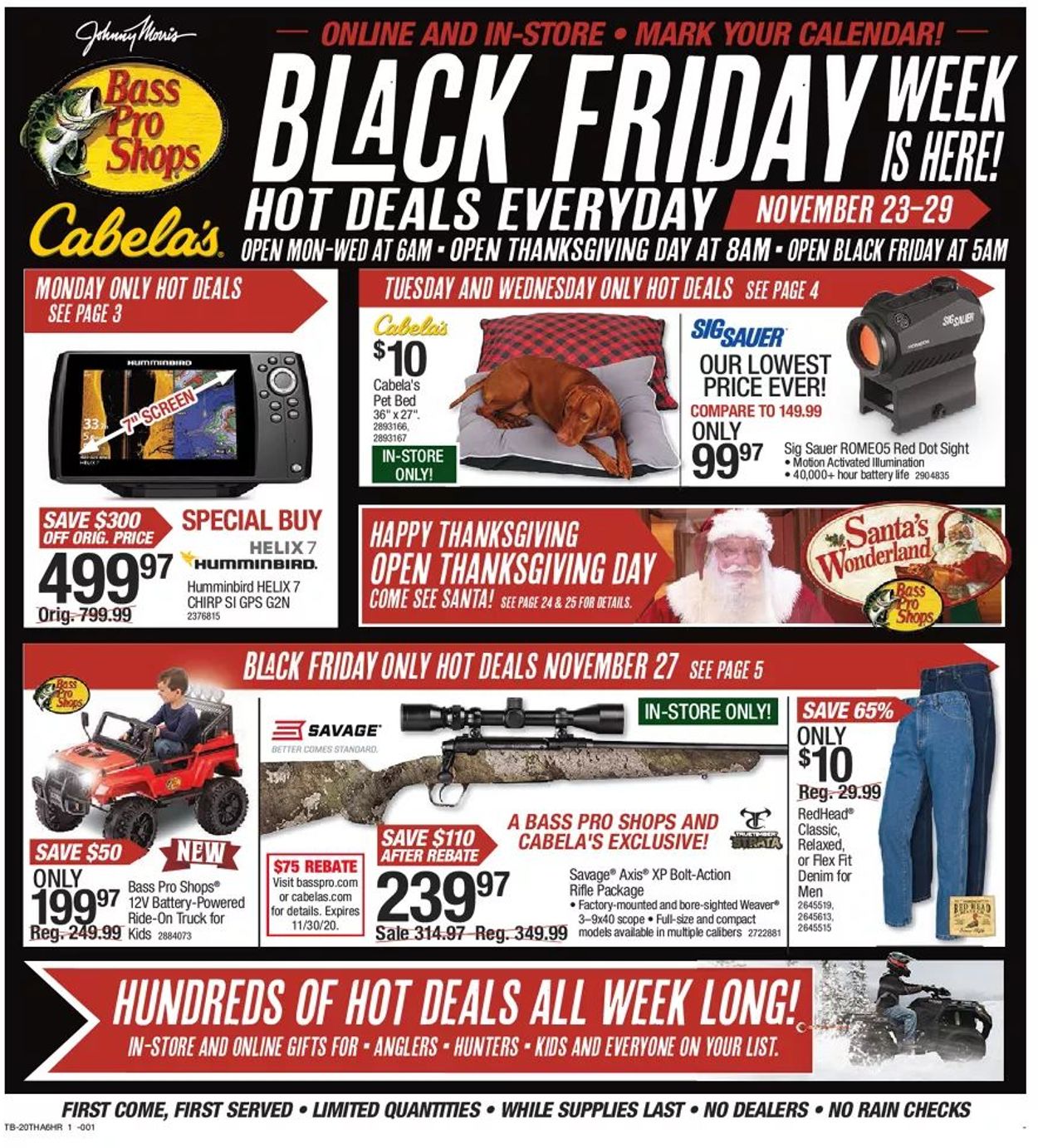 Bass Pro Ad from 11/23/2020