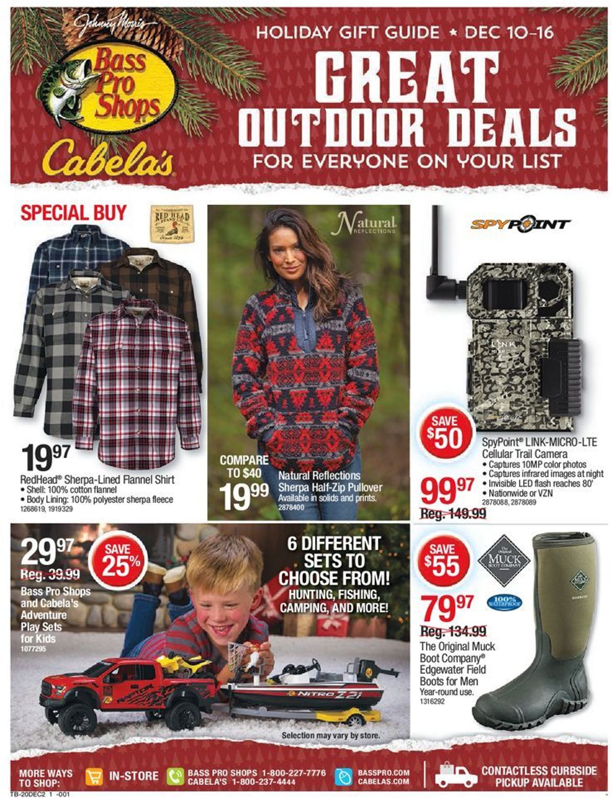 Bass Pro Ad from 12/10/2020