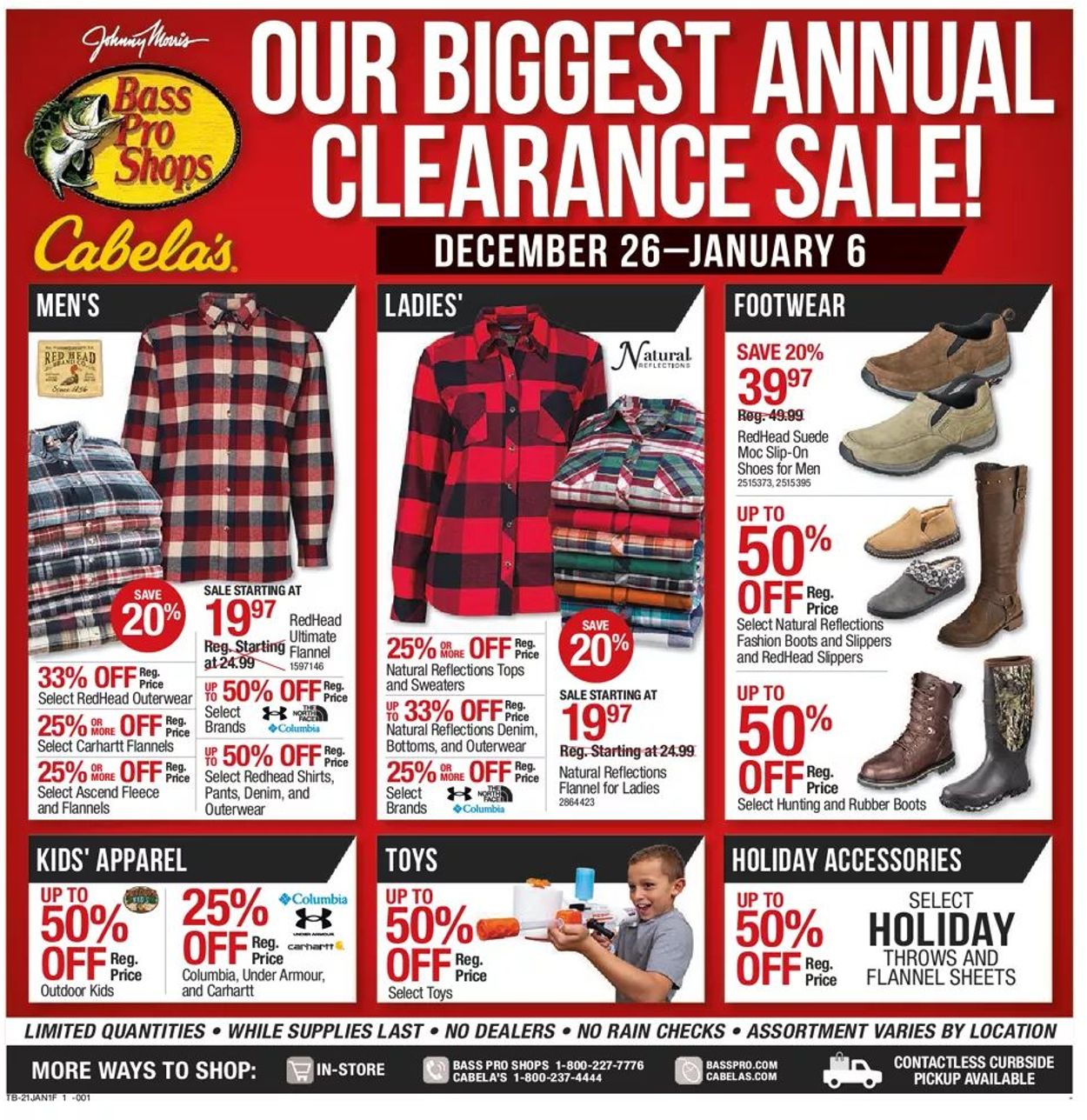 Bass Pro Ad from 12/26/2020