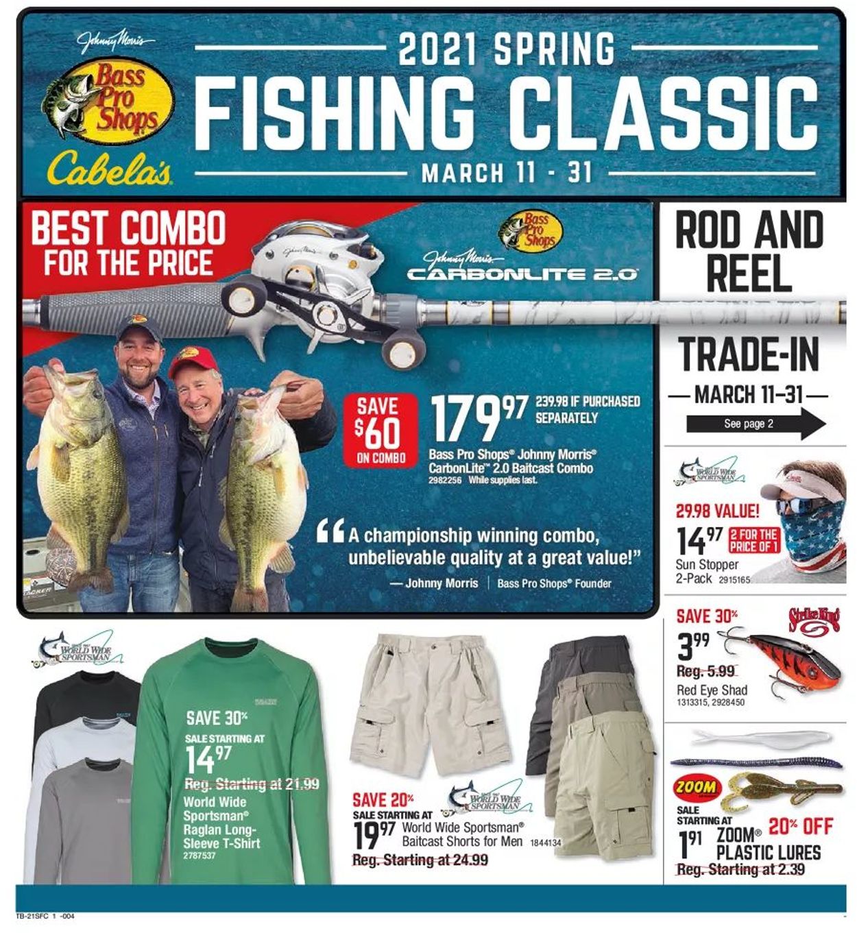 Bass Pro Ad from 03/11/2021