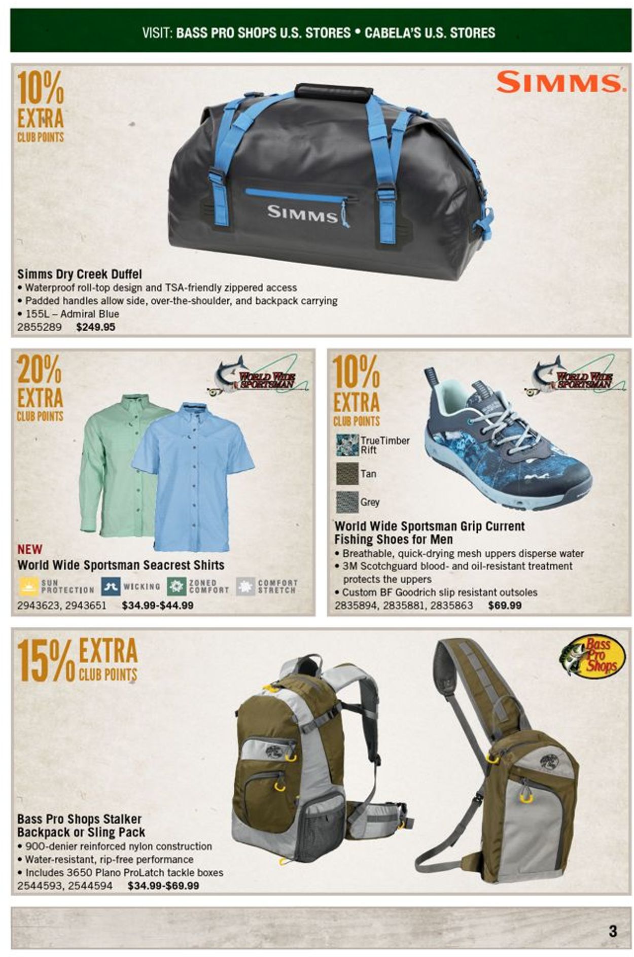 Bass Pro Ad from 07/01/2021