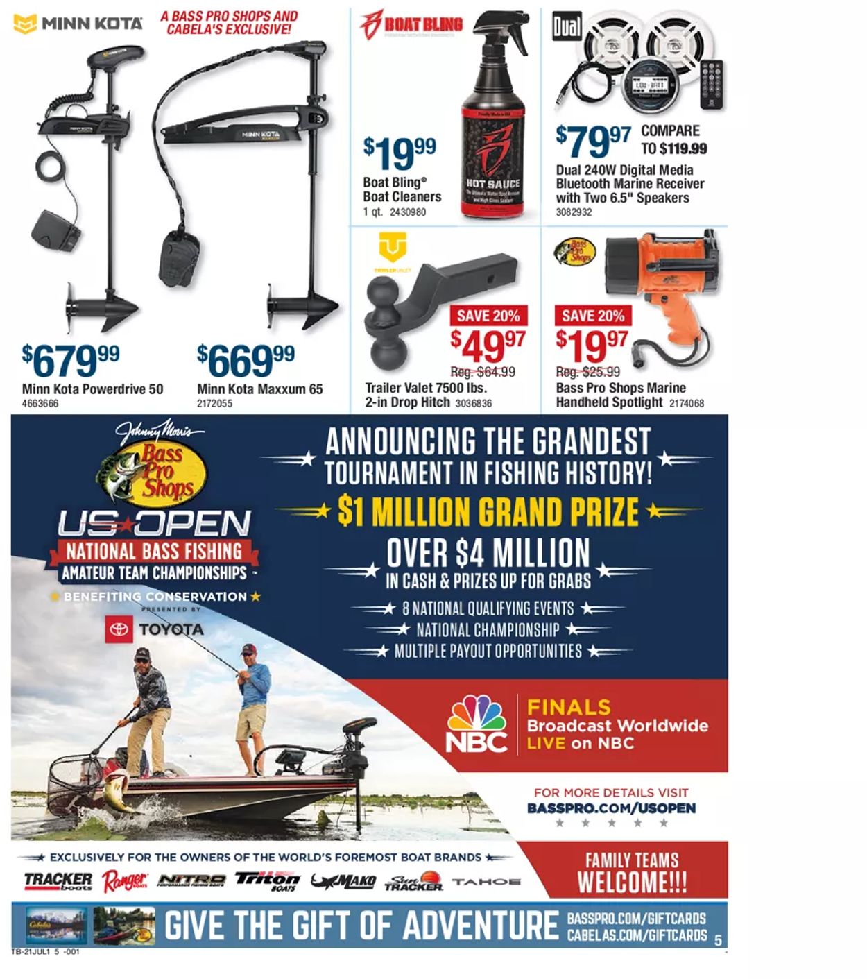 Bass Pro Ad from 06/24/2021