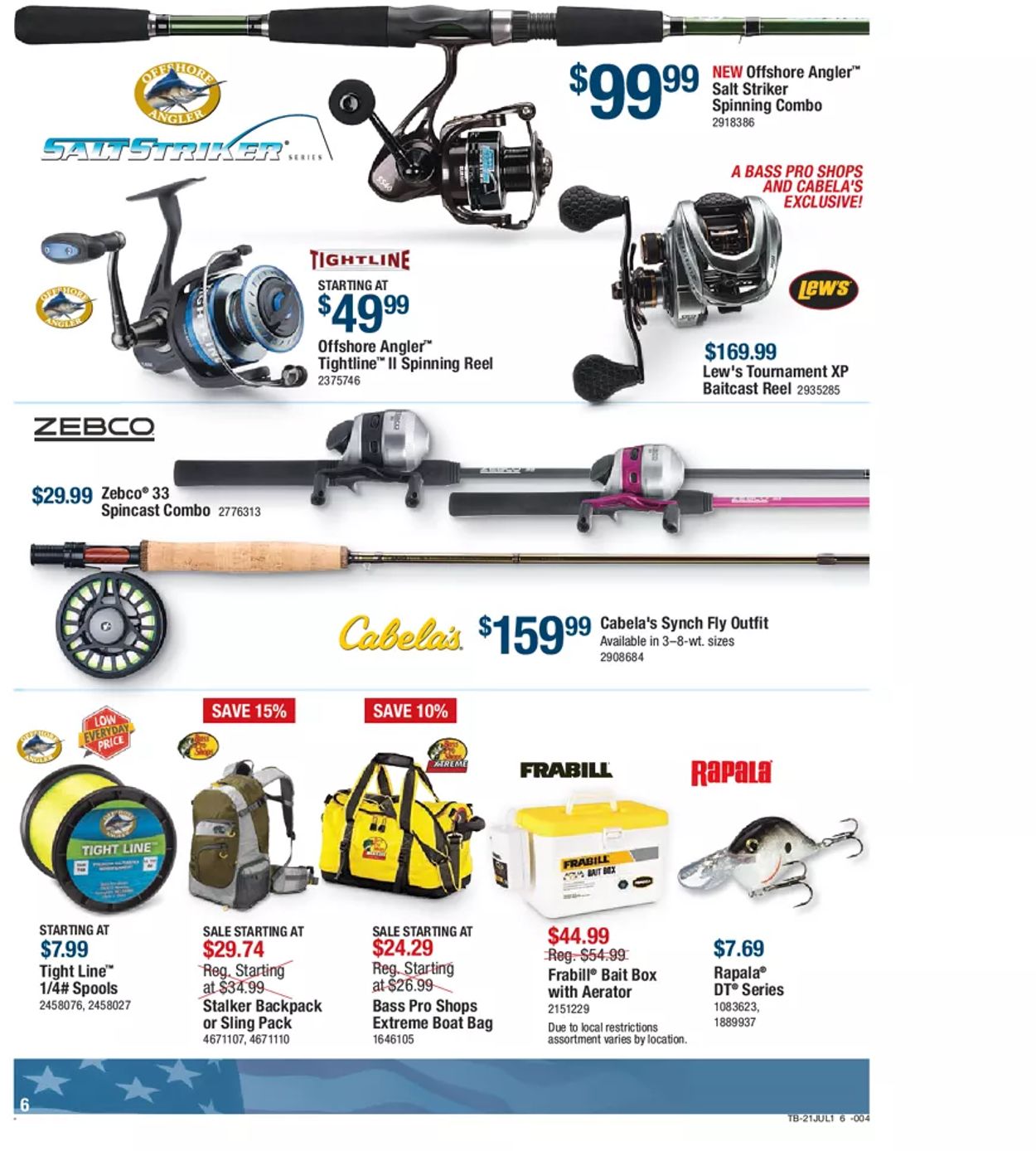 Bass Pro Ad from 06/24/2021